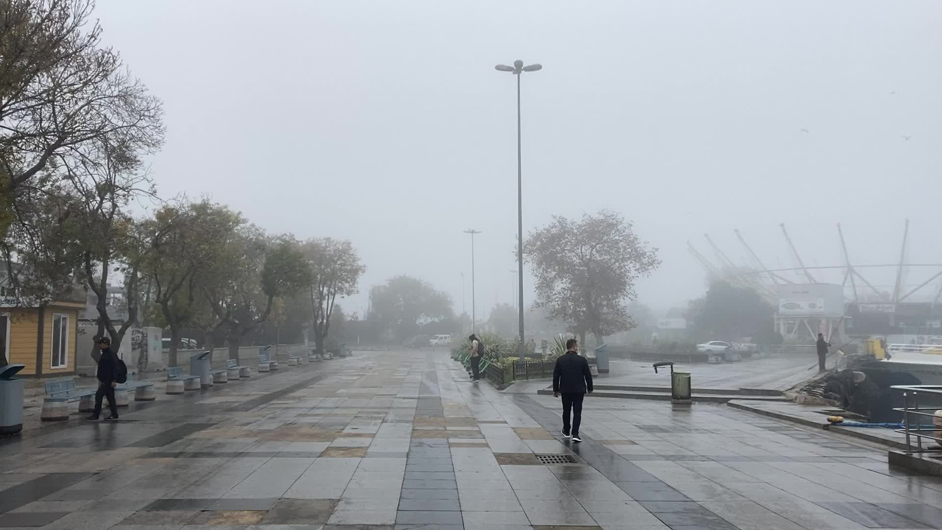 Fog in Istanbul