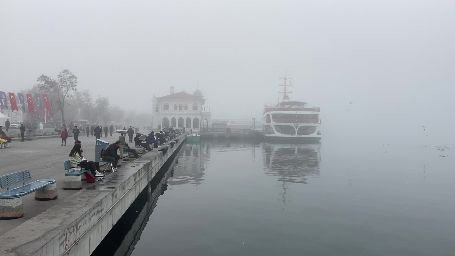 Fog in Istanbul