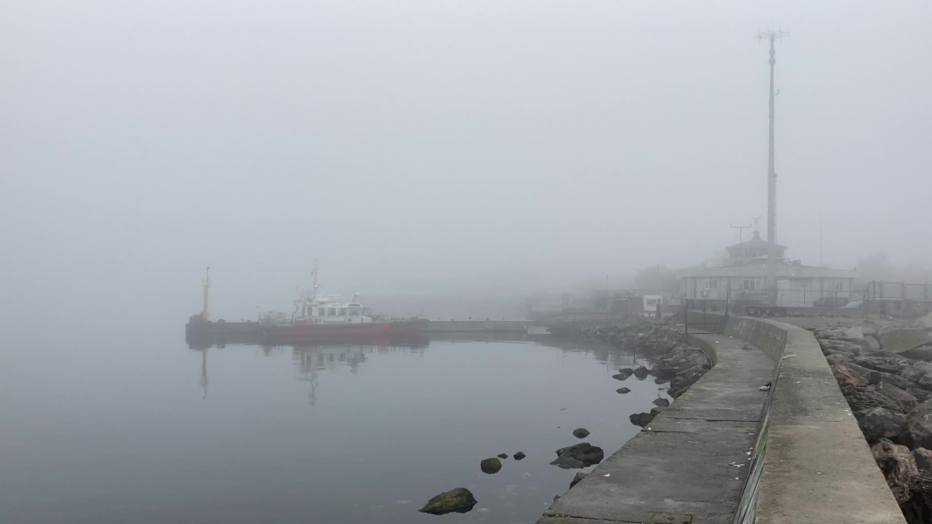 Fog in Istanbul