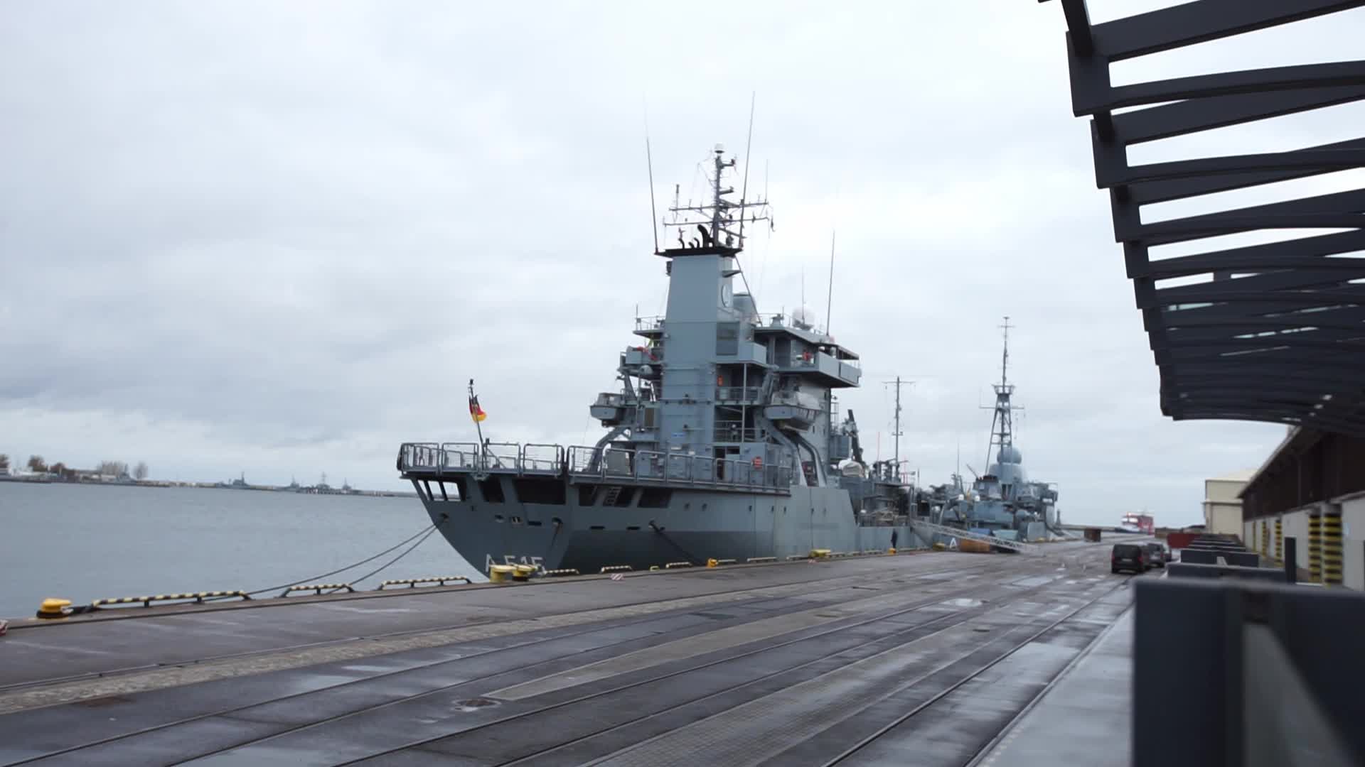 German Navy Vessels Visit Gdynia, Poland