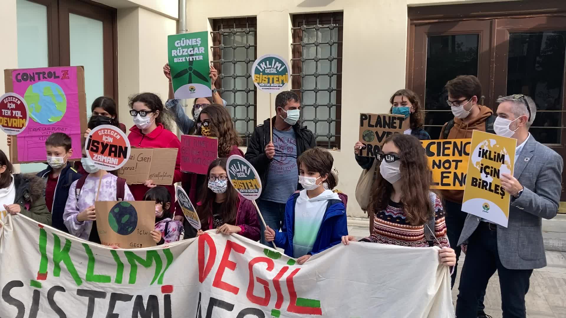 Climate Justice Day Protest in Istanbul