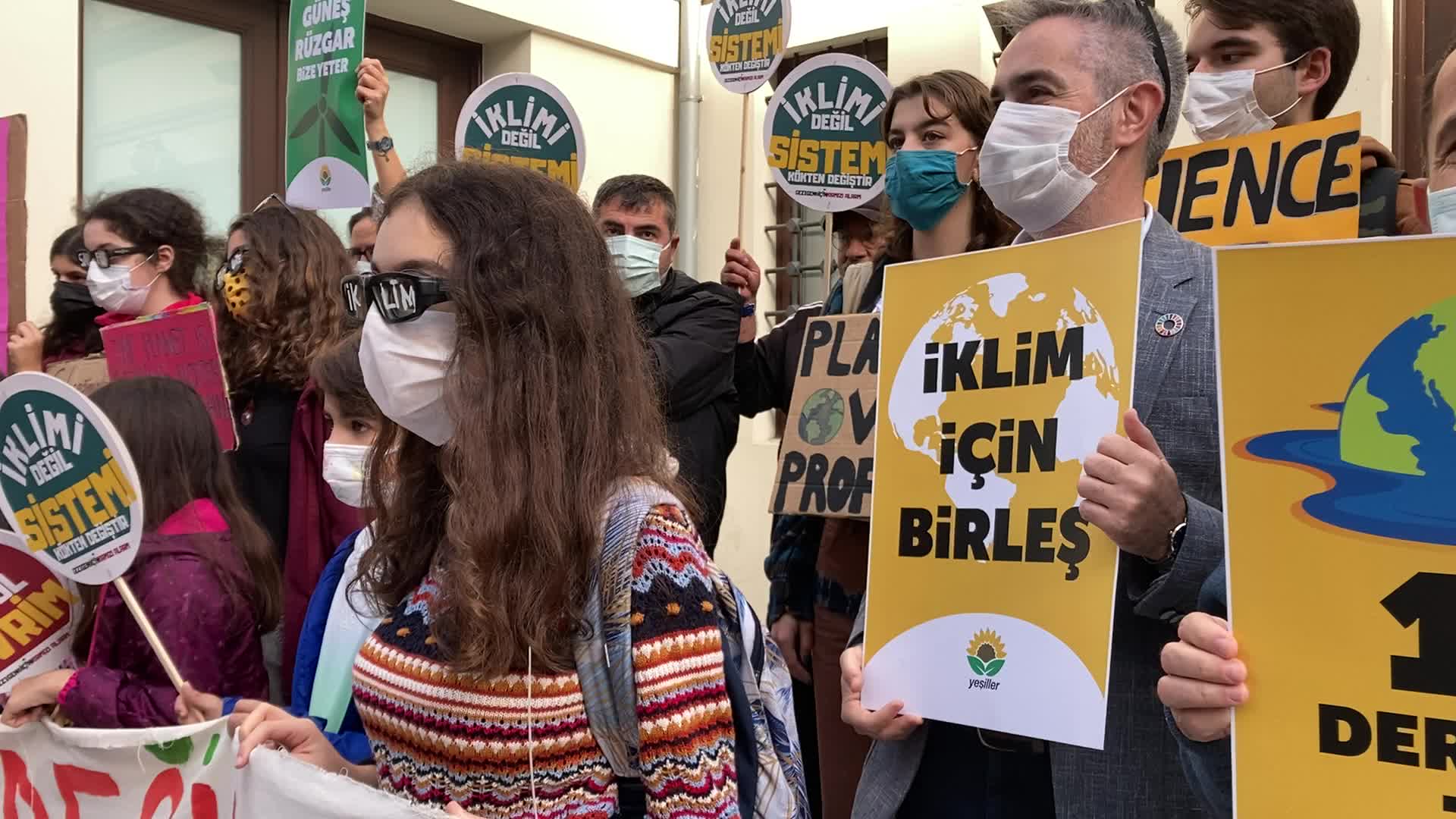 Climate Justice Day Protest in Istanbul