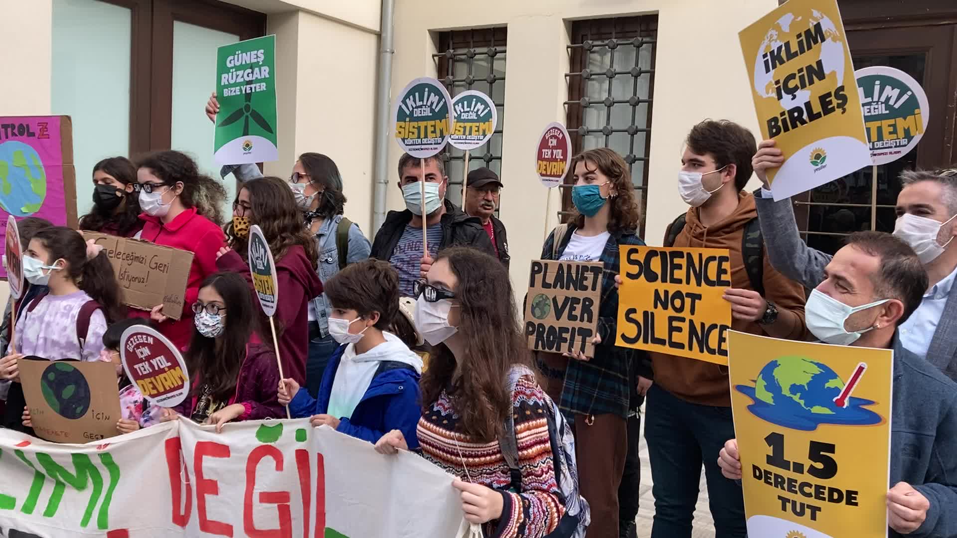 Climate Justice Day Protest in Istanbul