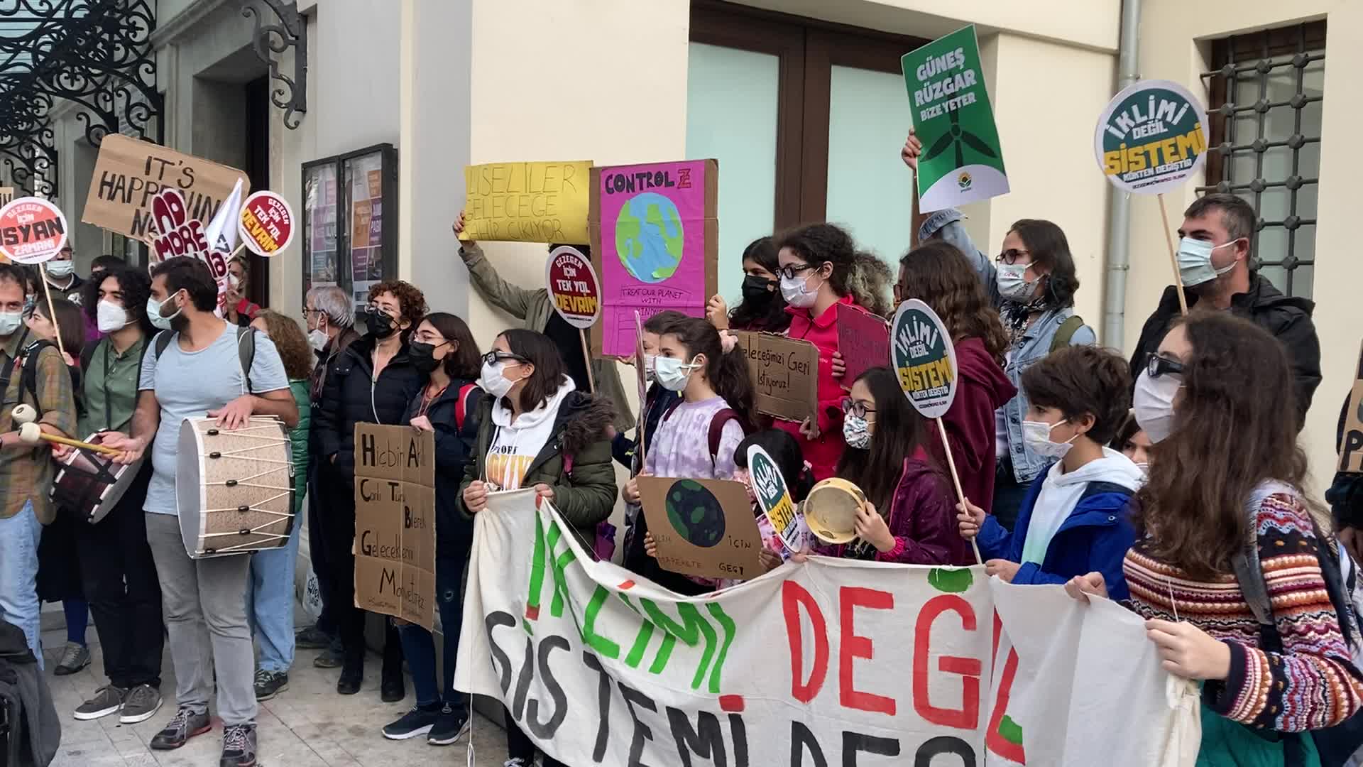 Climate Justice Day Protest in Istanbul
