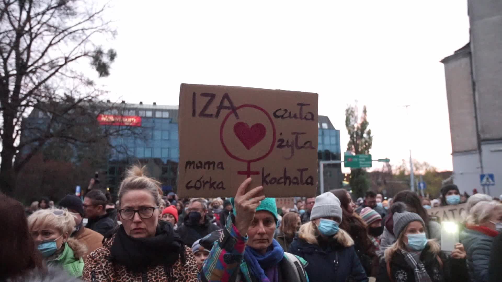 Protest Against Strict Abortion Law In Gdansk, Poland