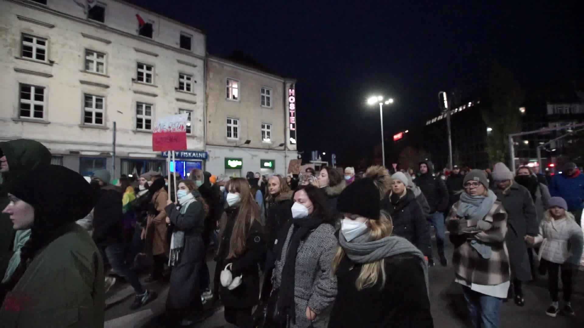 Protest Against Strict Abortion Law In Gdansk, Poland