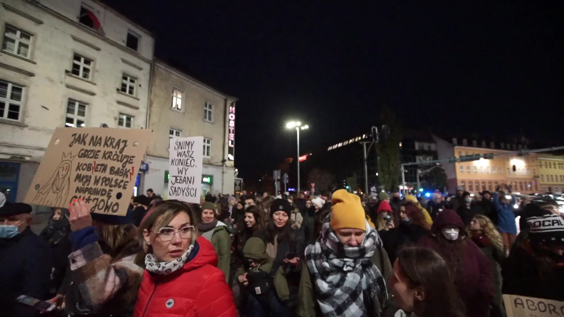 Protest Against Strict Abortion Law In Gdansk, Poland