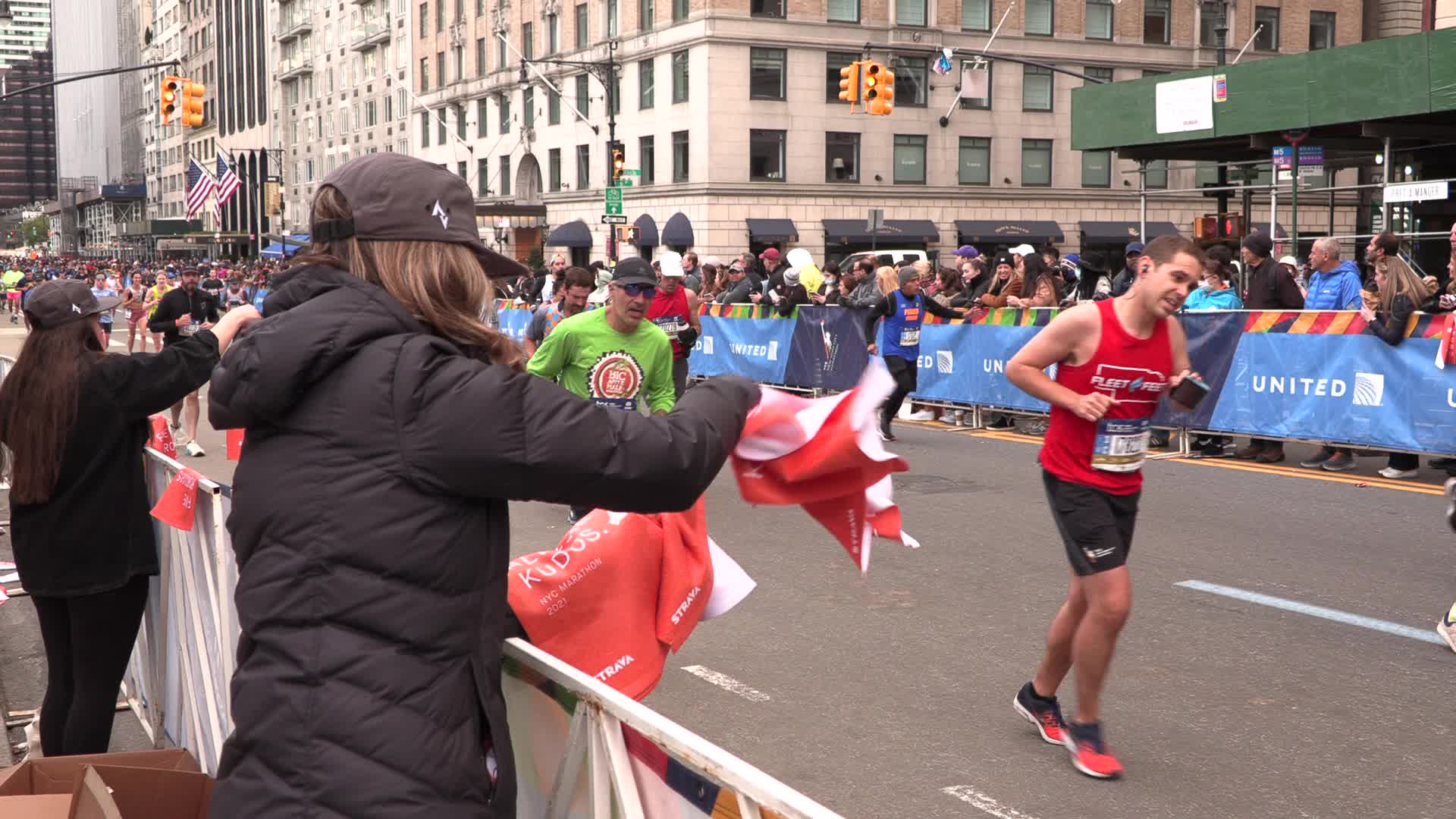 Thousands run in 50th New York City Marathon