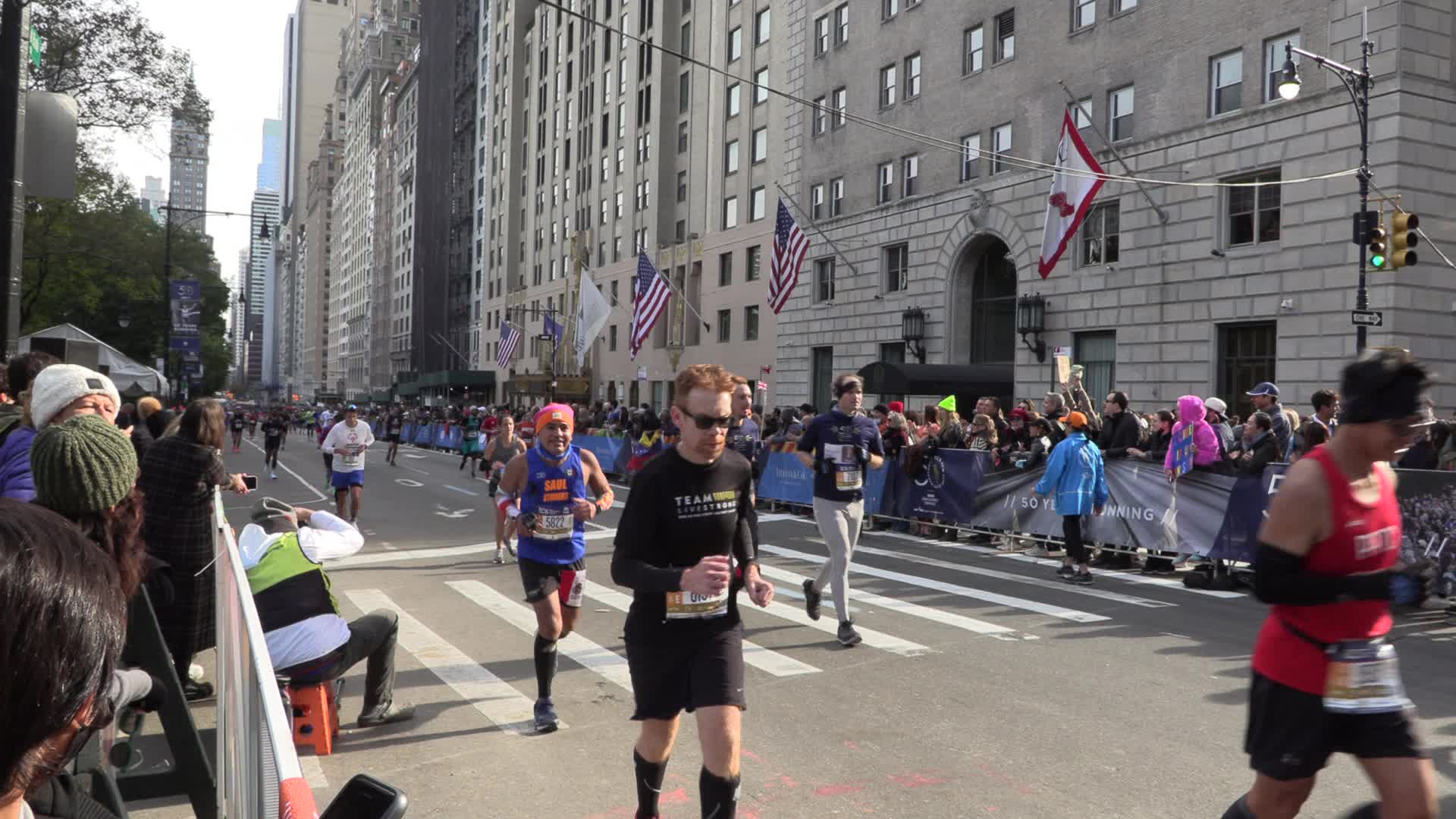 Thousands run in 50th New York City Marathon