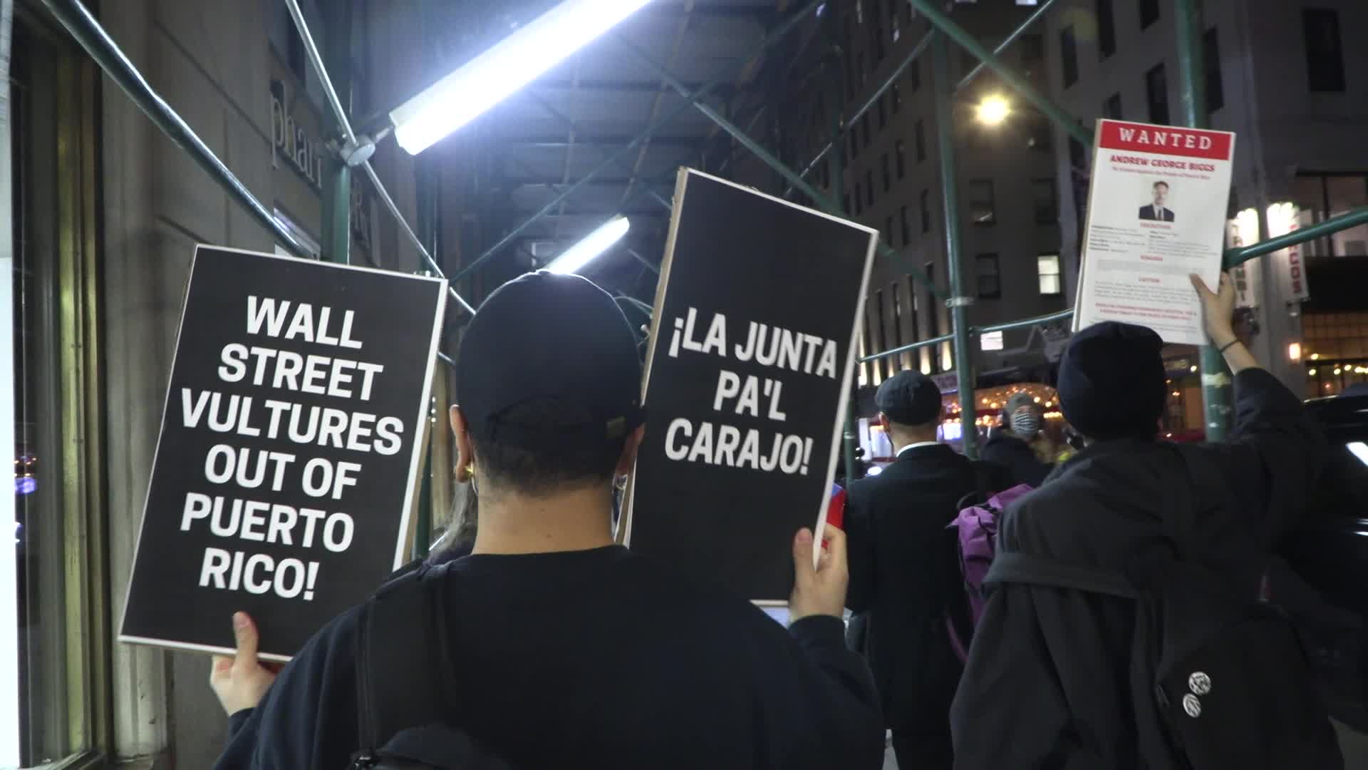 NYC: Protest for Puerto Rico