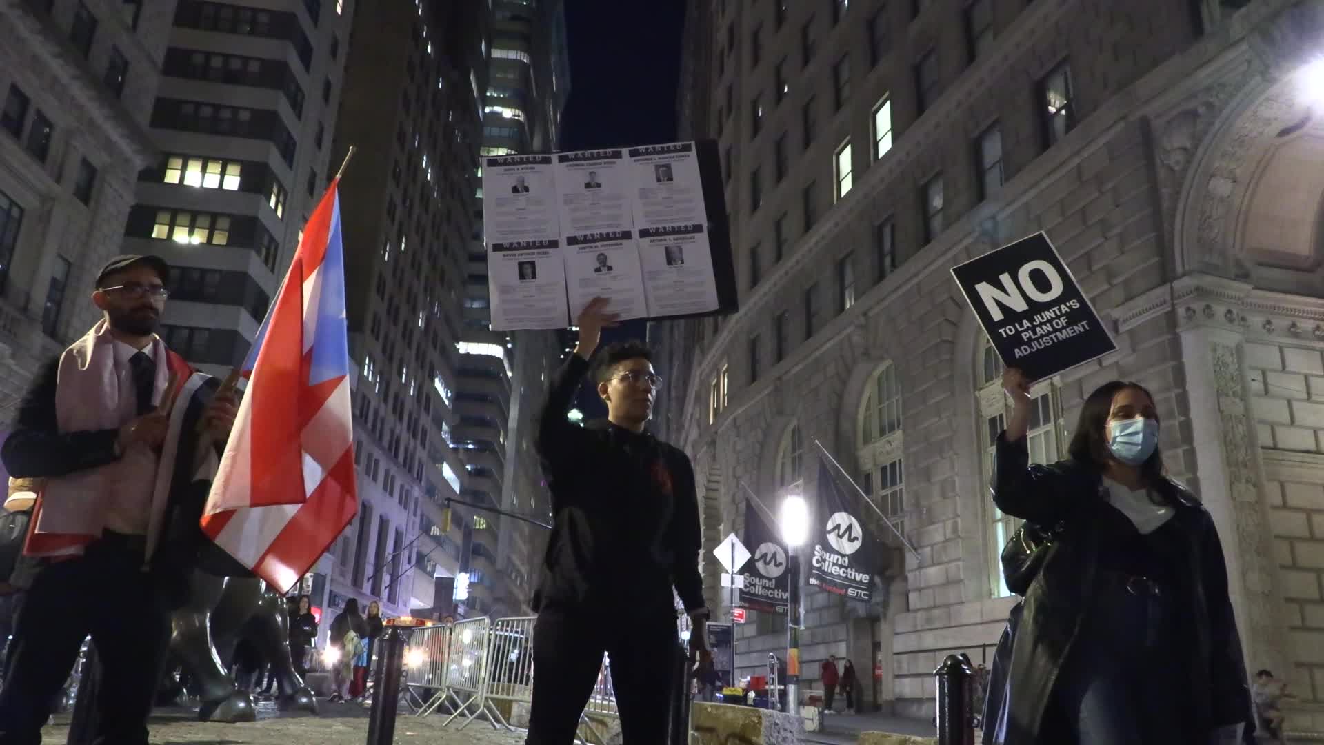NYC: Protest for Puerto Rico