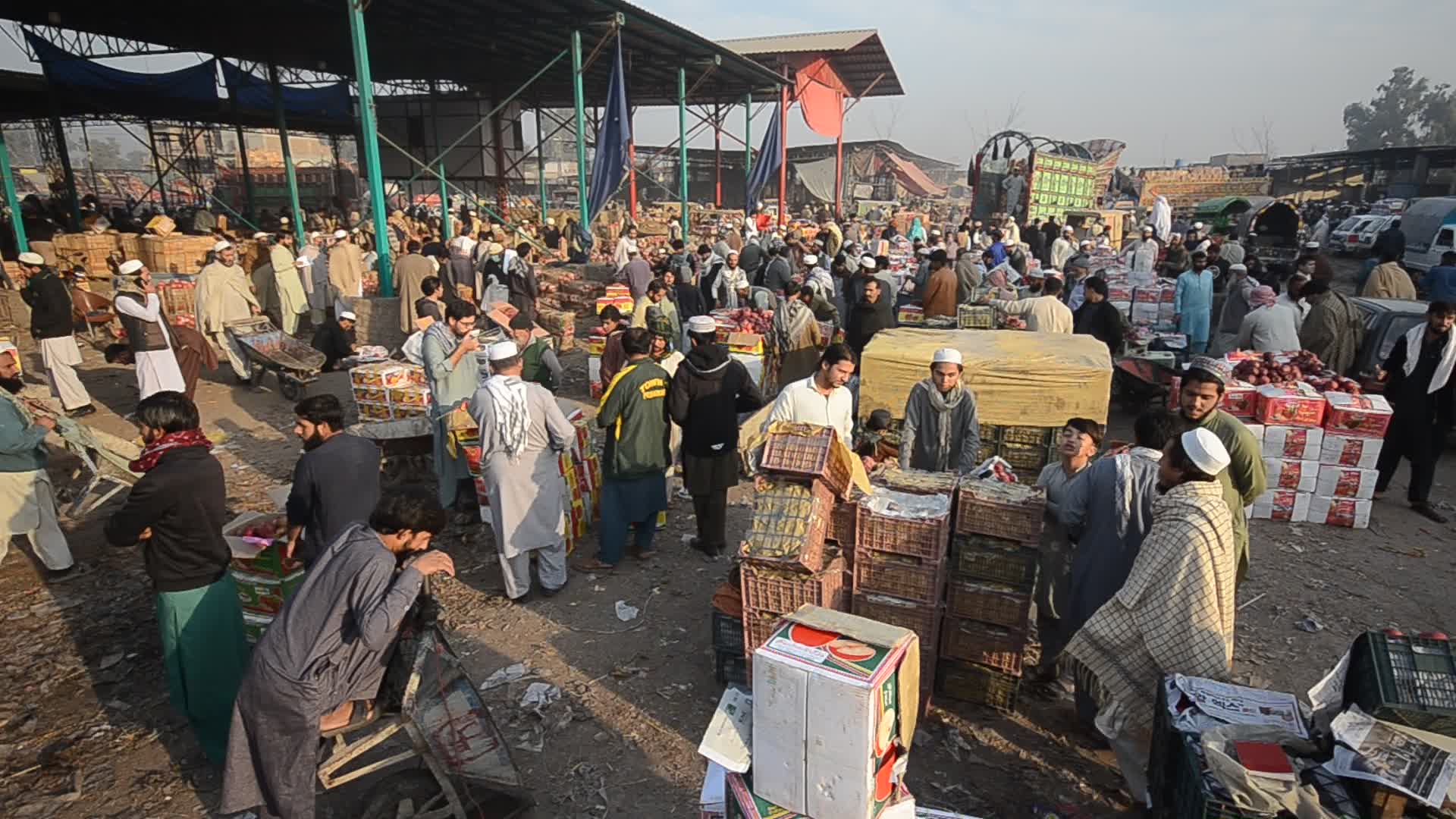 Fruit Market in Peshawar