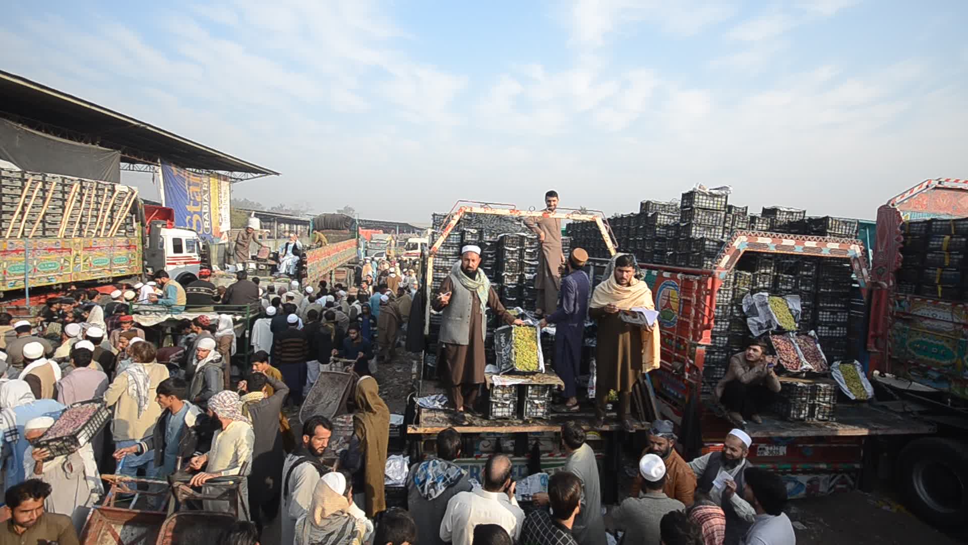 Fruit Market in Peshawar
