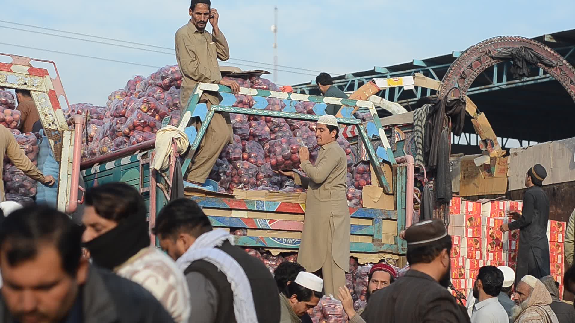 Fruit Market in Peshawar