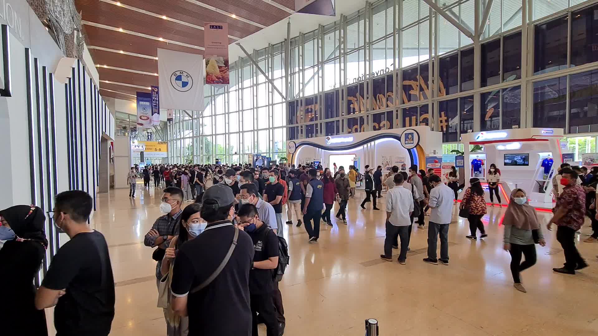 Indonesian Car Exhibition Amid The Covid-19 Pandemic