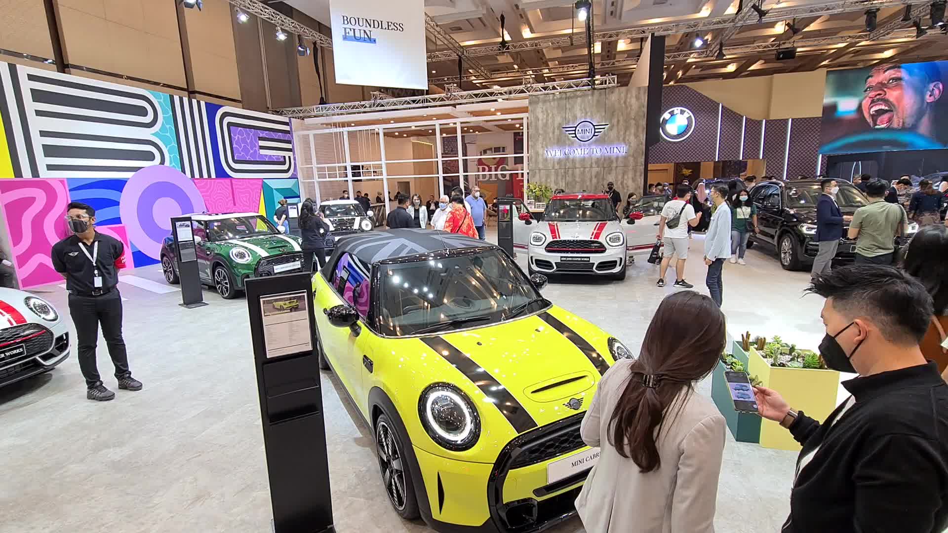 Indonesian Car Exhibition Amid The Covid-19 Pandemic