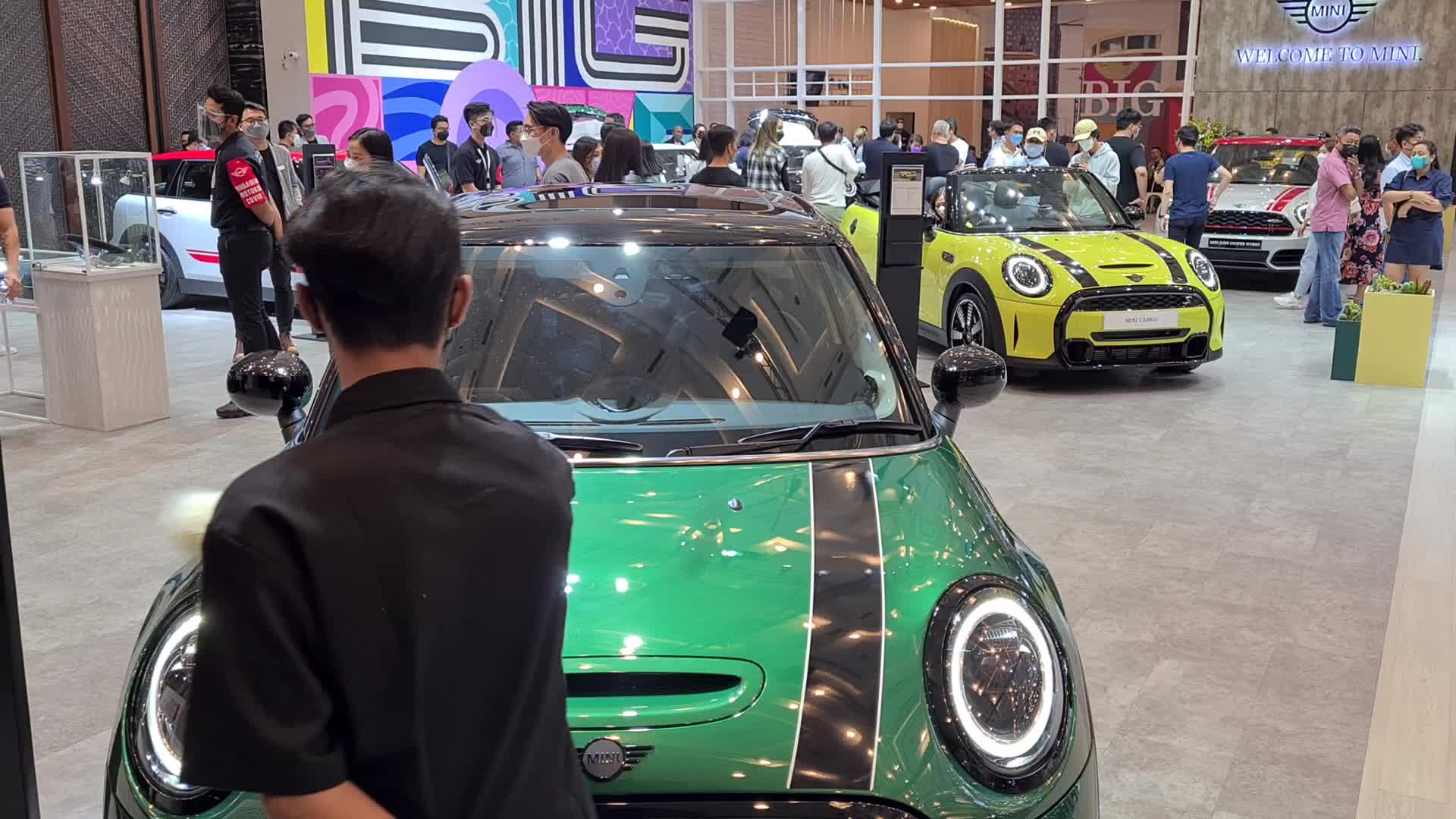 Indonesian Car Exhibition Amid The Covid-19 Pandemic