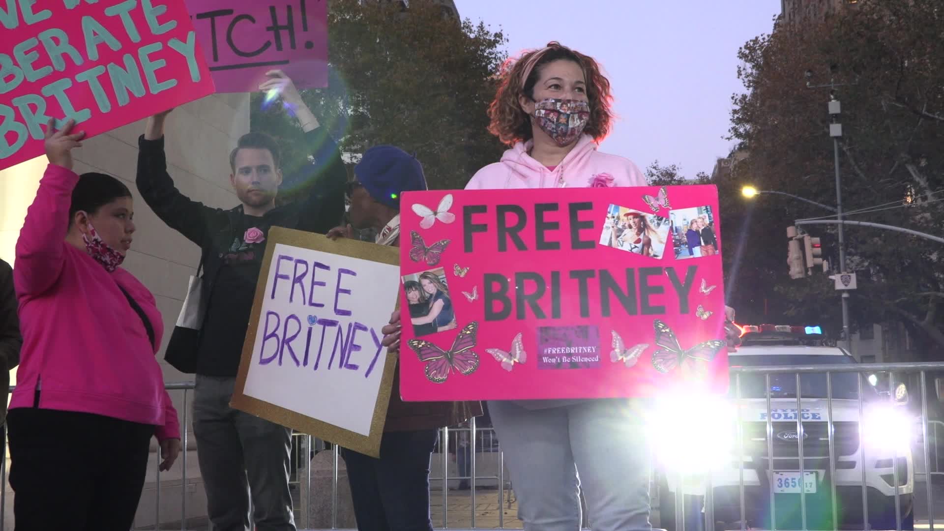 NYC: Rally to End Britney Spears Conservatorship