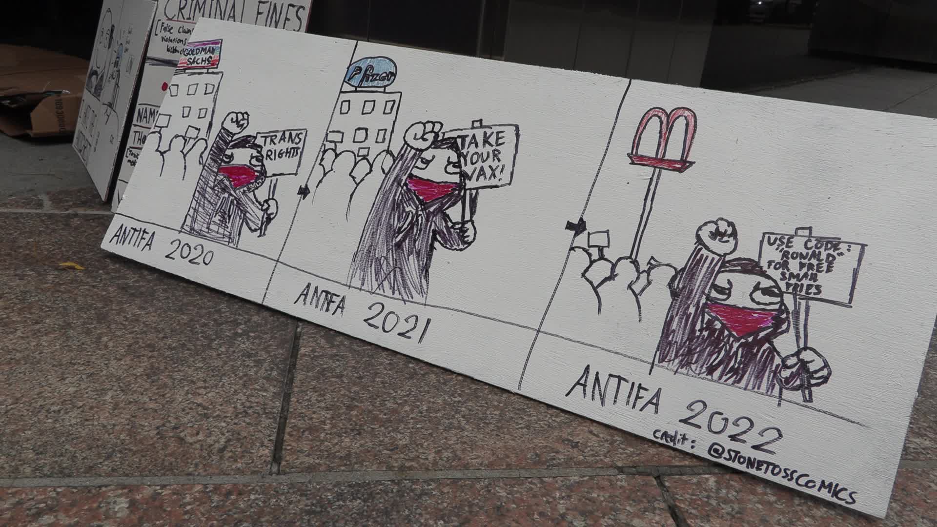 NYC: America First at Frontline Heroes Pfizer Protest