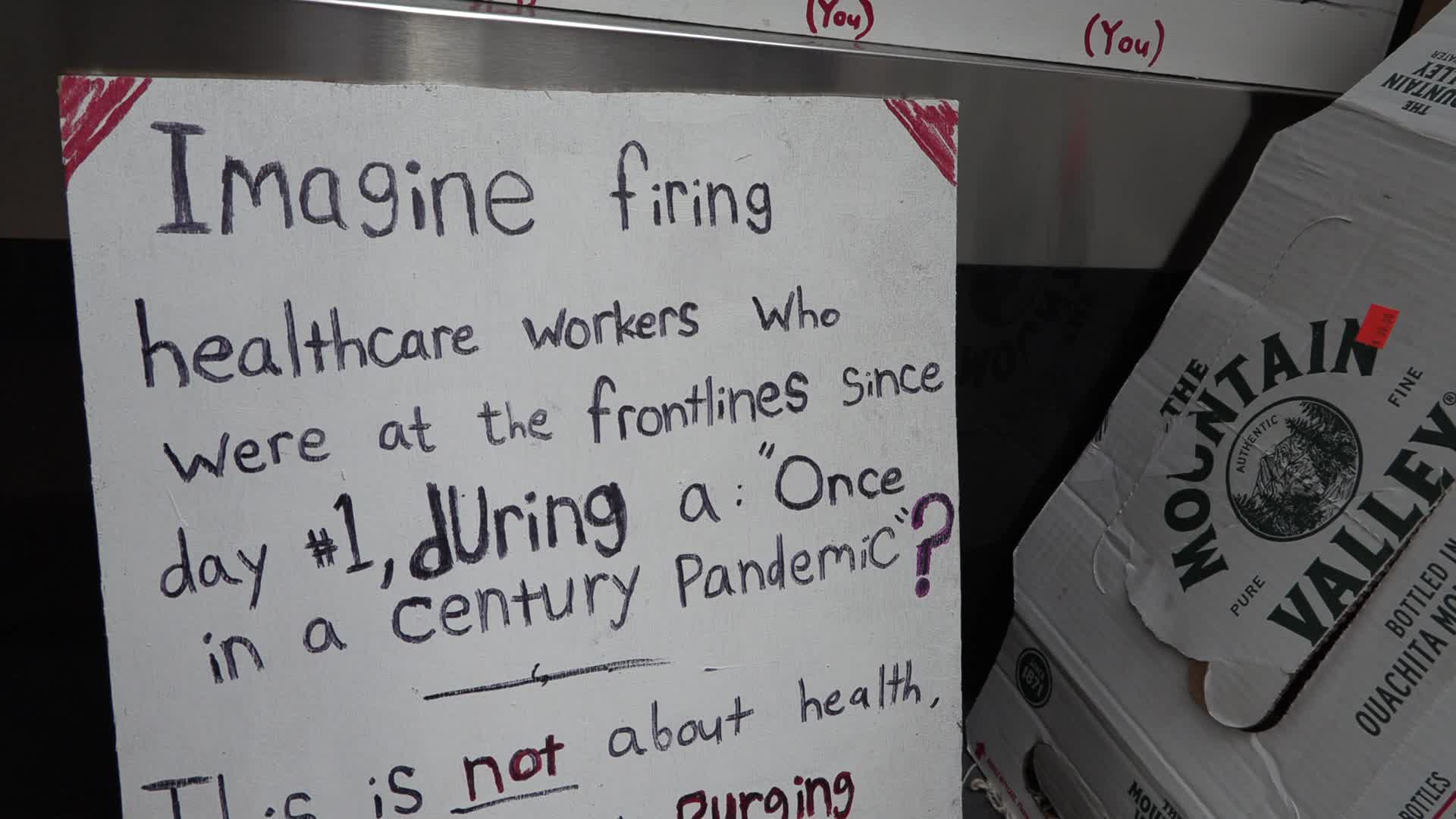 NYC: America First at Frontline Heroes Pfizer Protest