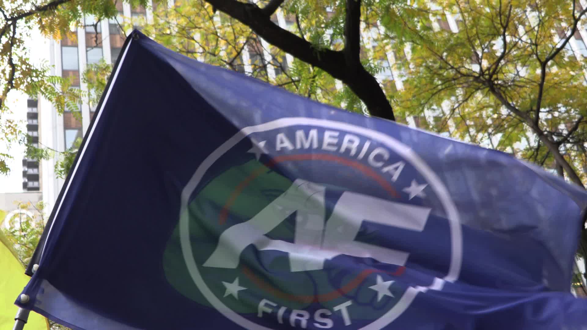 NYC: America First at Frontline Heroes Pfizer Protest