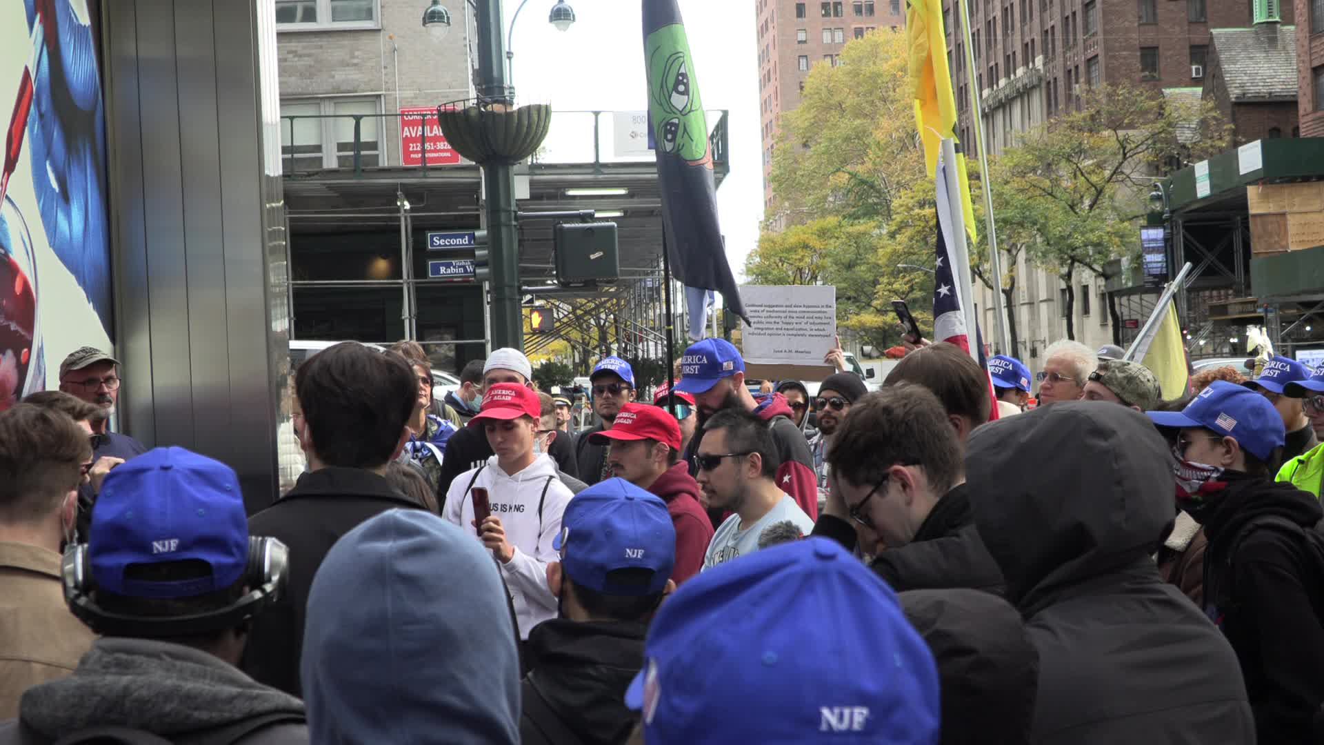 NYC: America First at Frontline Heroes Pfizer Protest