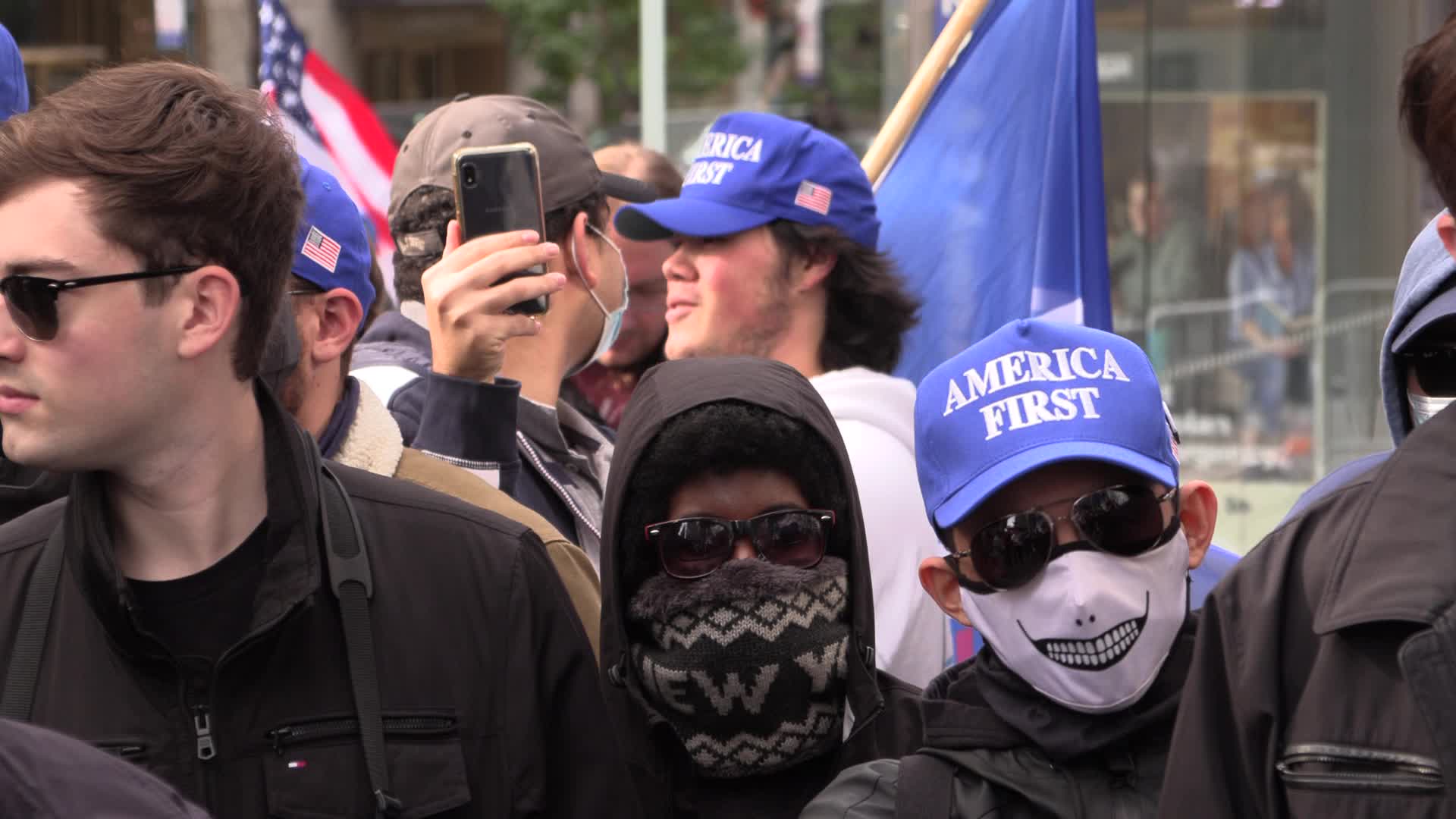 NYC: America First at Frontline Heroes Pfizer Protest