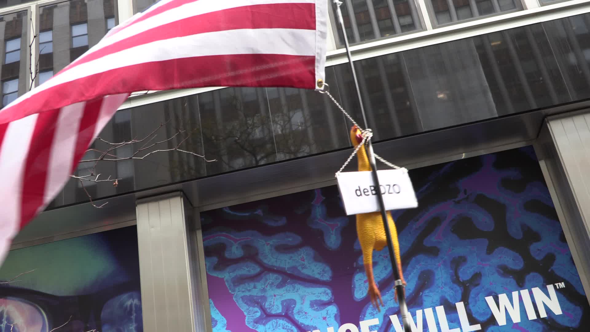 NYC: America First at Frontline Heroes Pfizer Protest