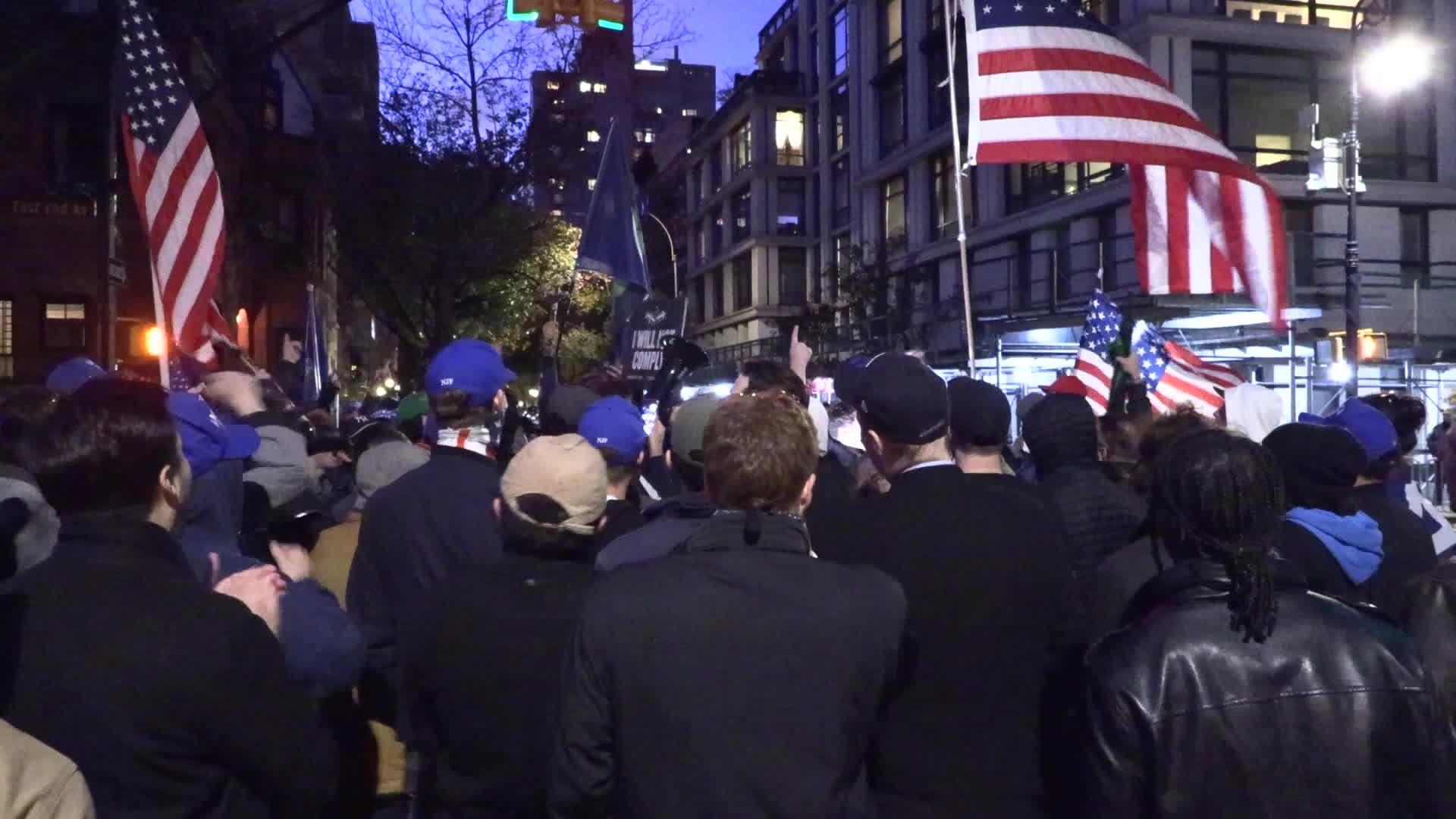 NYC: America First Anti-Vax Rally