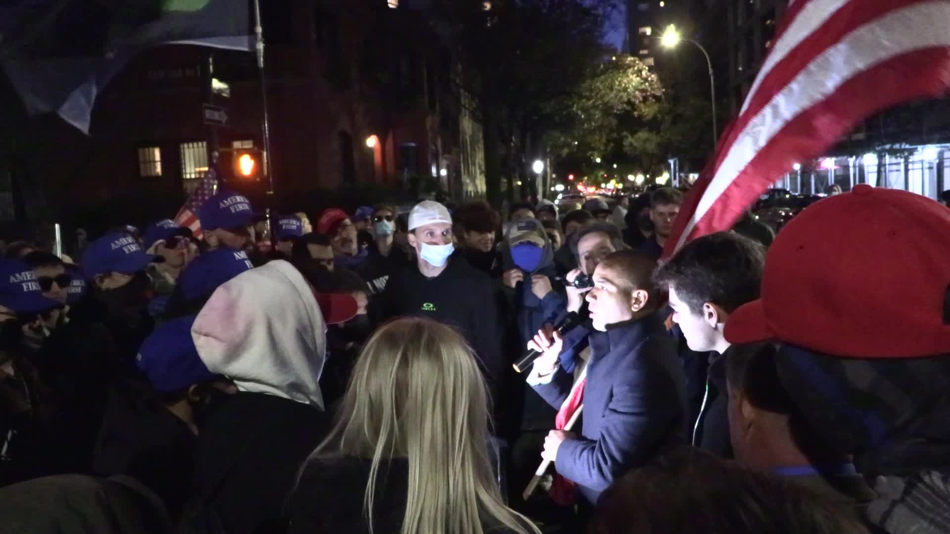 NYC: America First Anti-Vax Rally