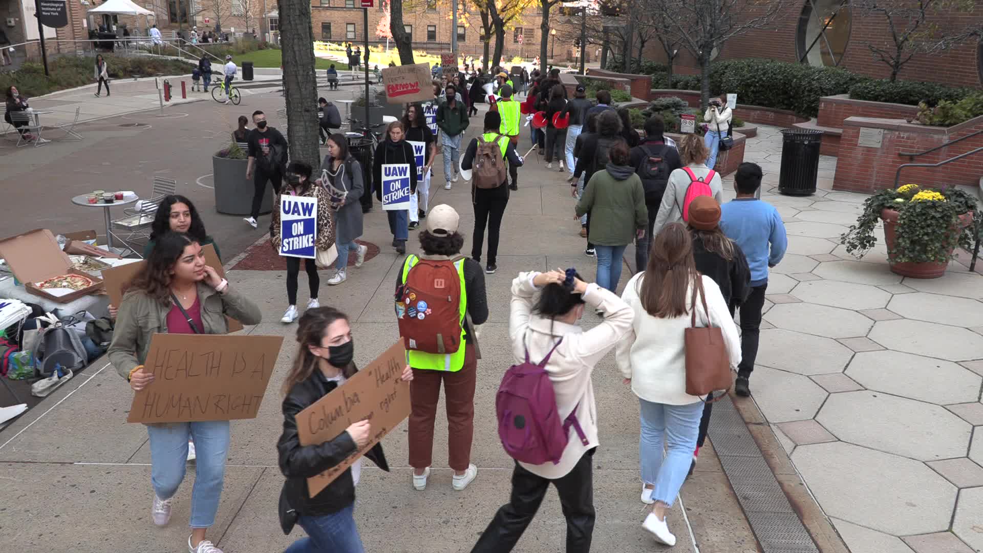 NYC: Student Workers of Columbia Strike