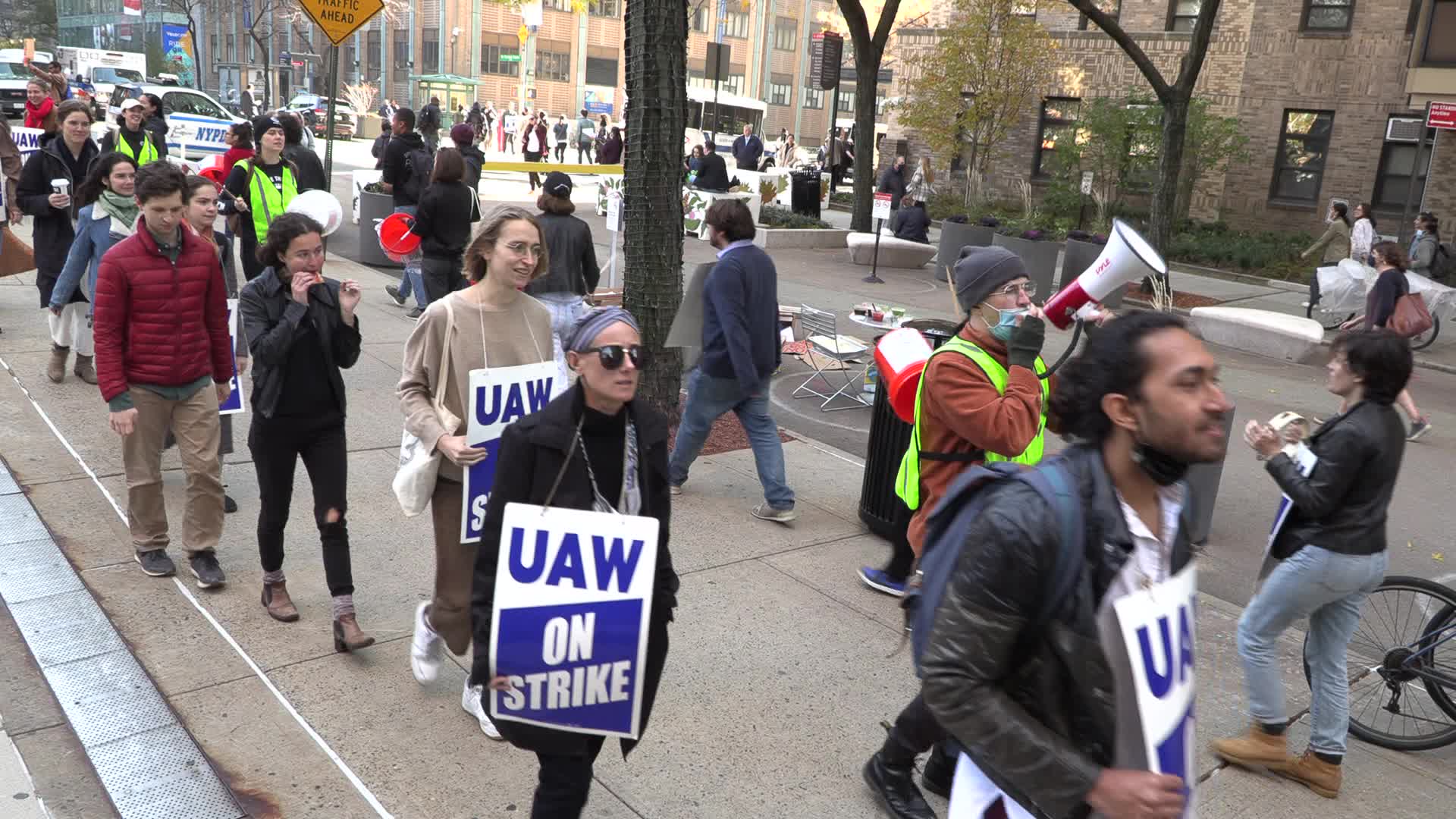 NYC: Student Workers of Columbia Strike
