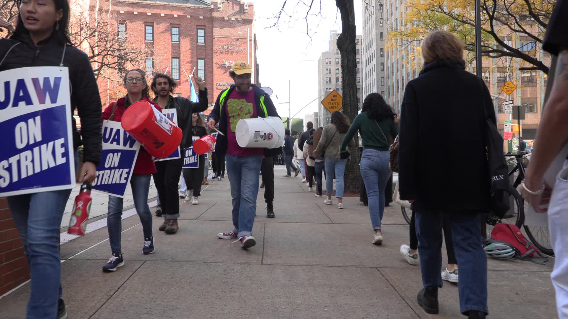 NYC: Student Workers of Columbia Strike
