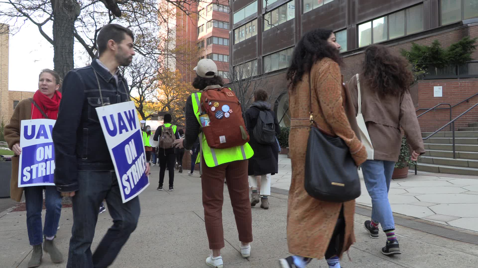 NYC: Student Workers of Columbia Strike