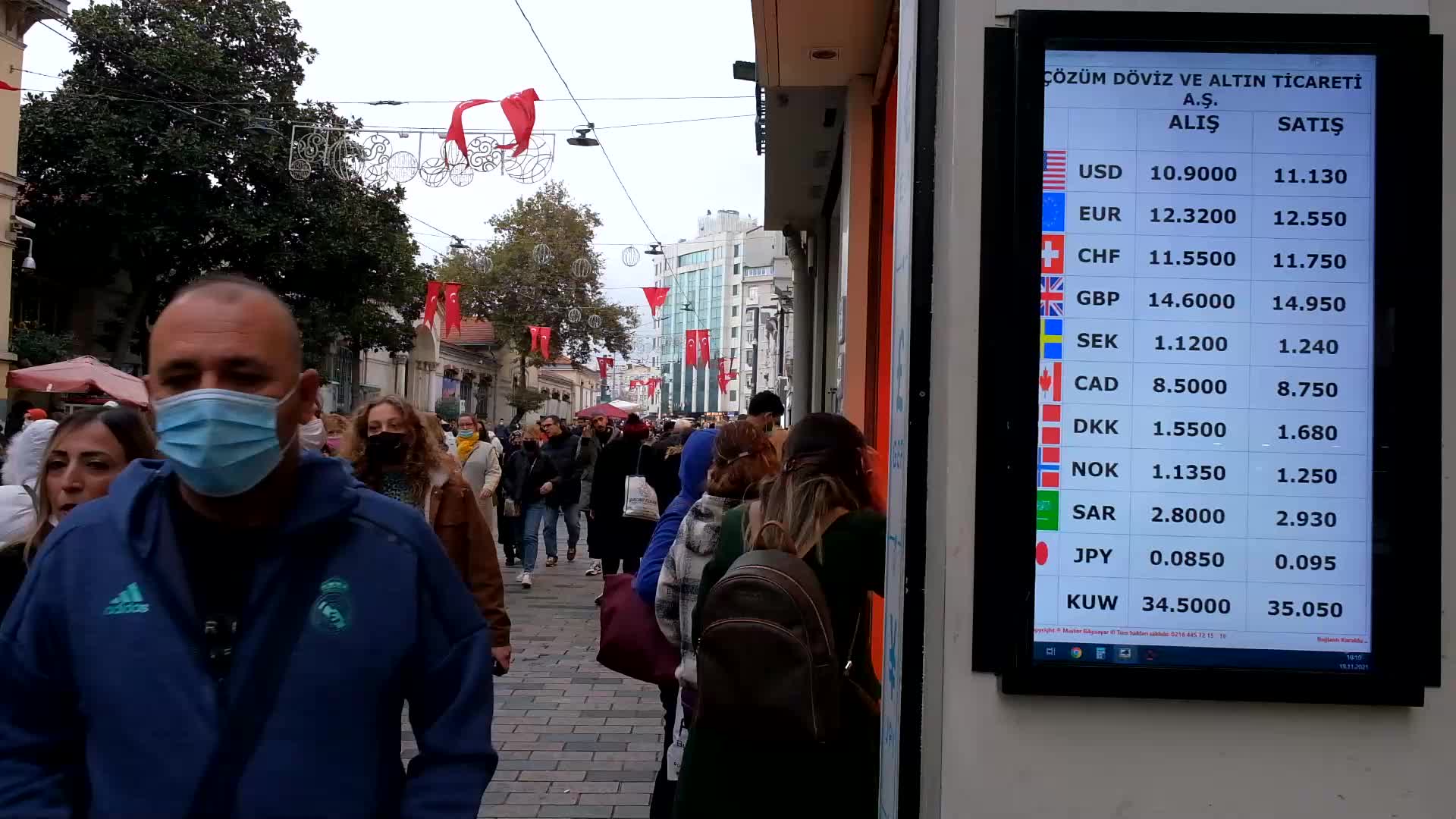 Turkish lira sets new record low