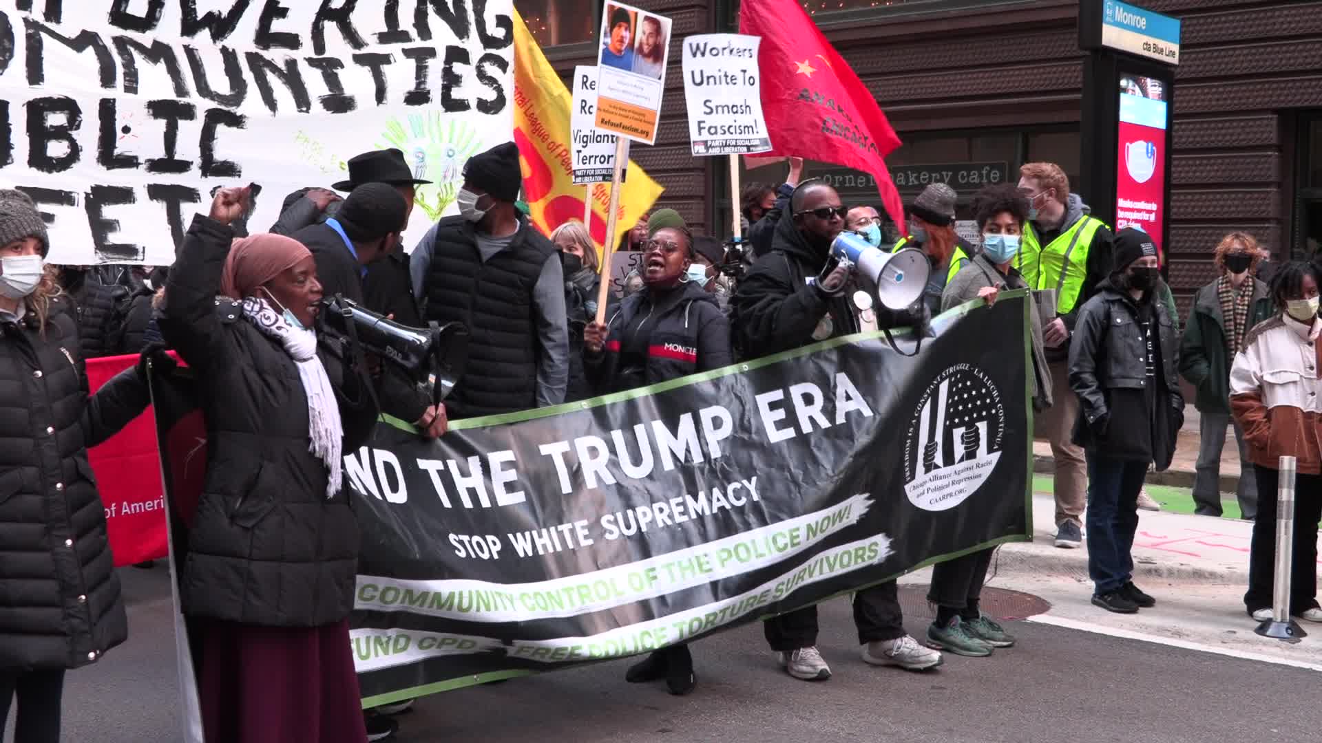 Chicago: Black Lives Matter protest against Rittenhouse verdict