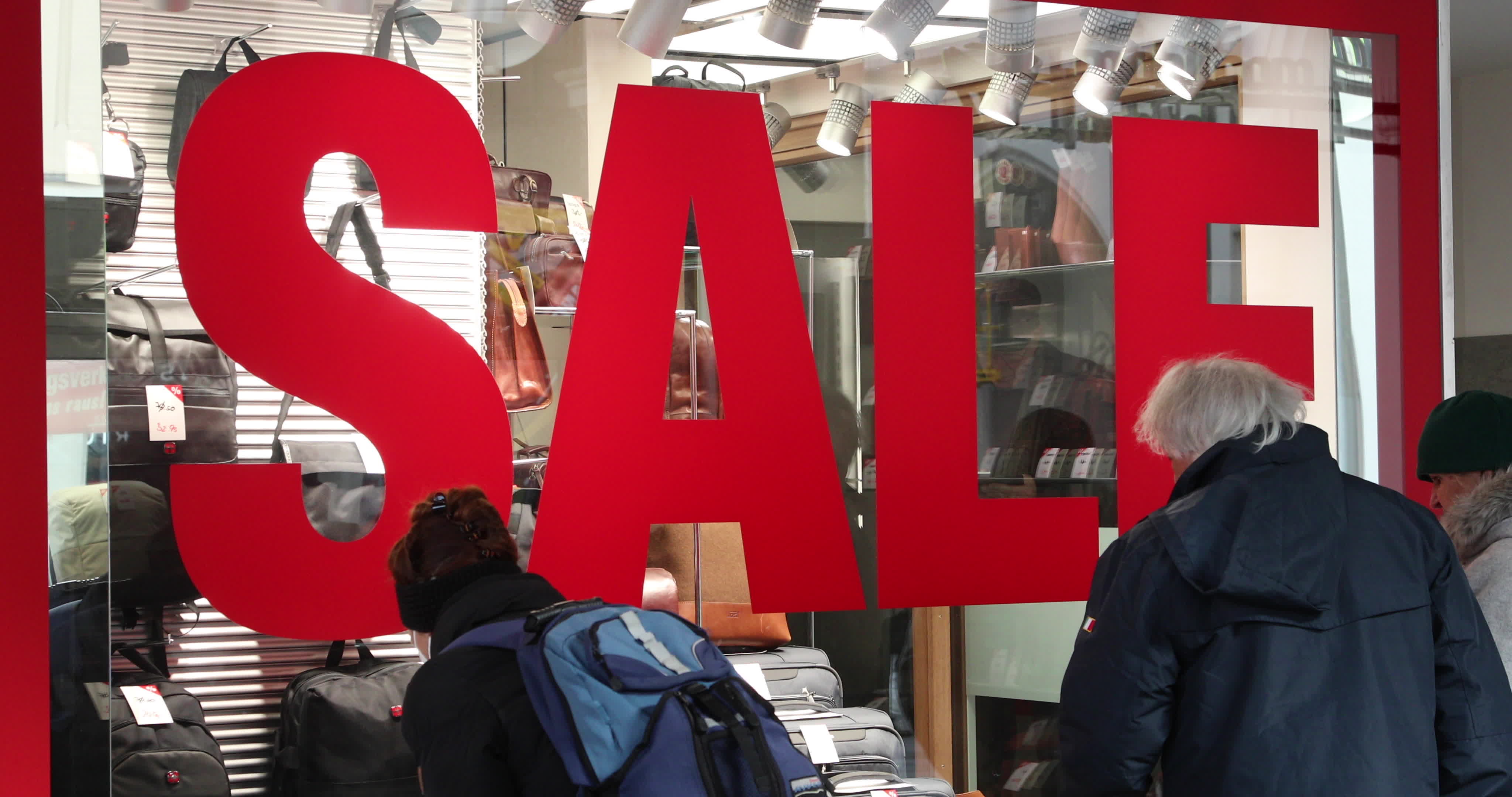 Black Friday And Christmas Atmosphere In Munich