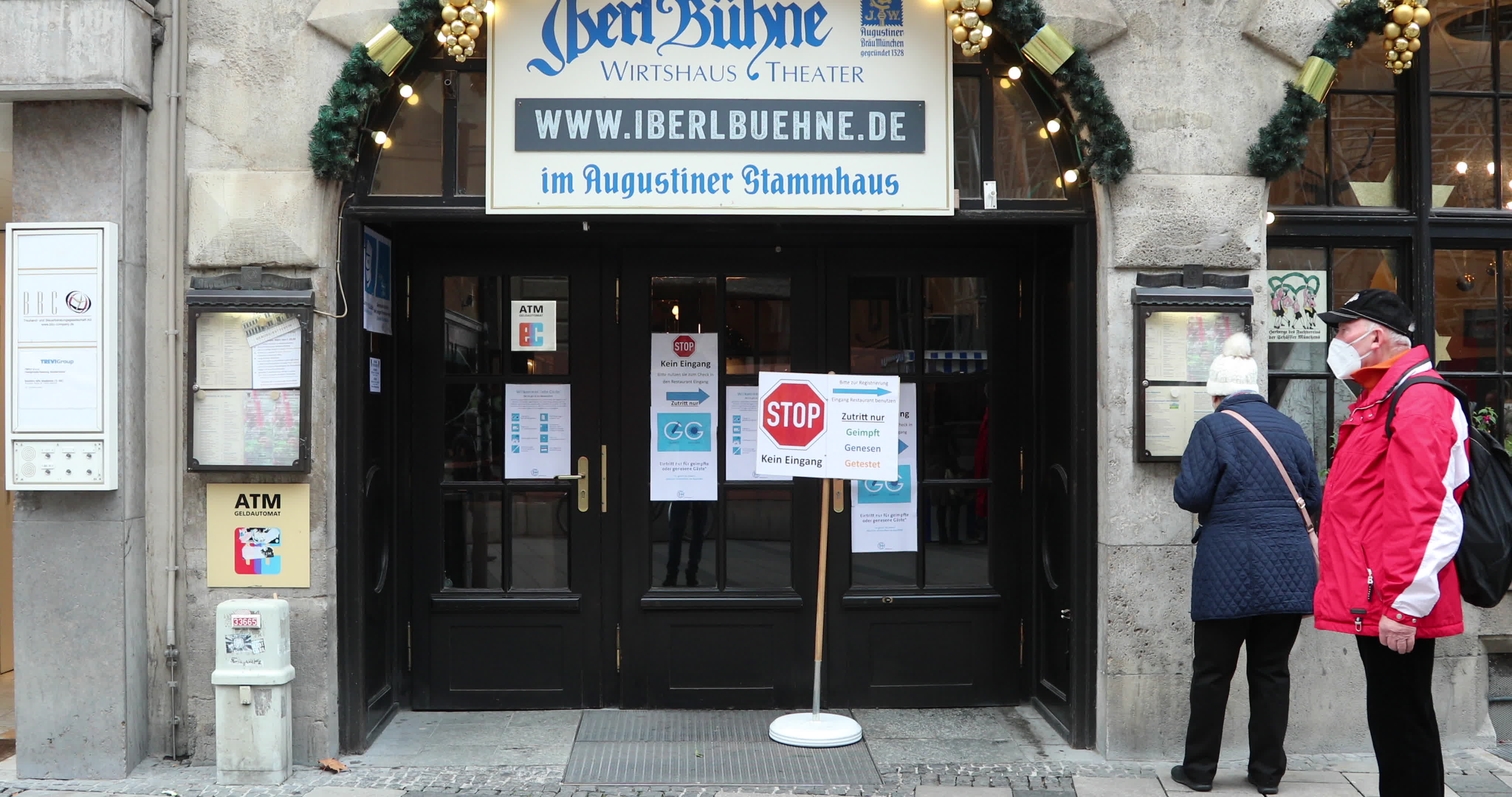 Black Friday And Christmas Atmosphere In Munich
