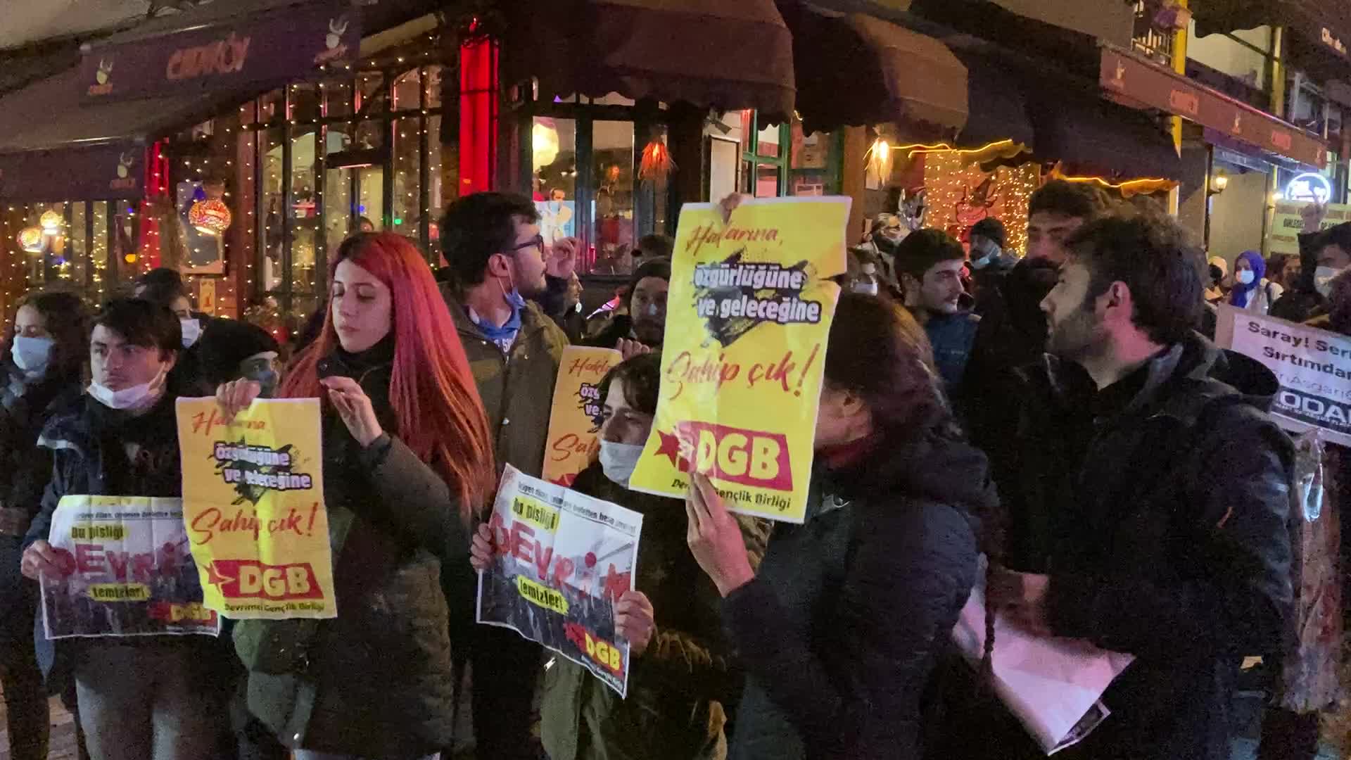 Protest Against The Economic Crisis In Istanbul 