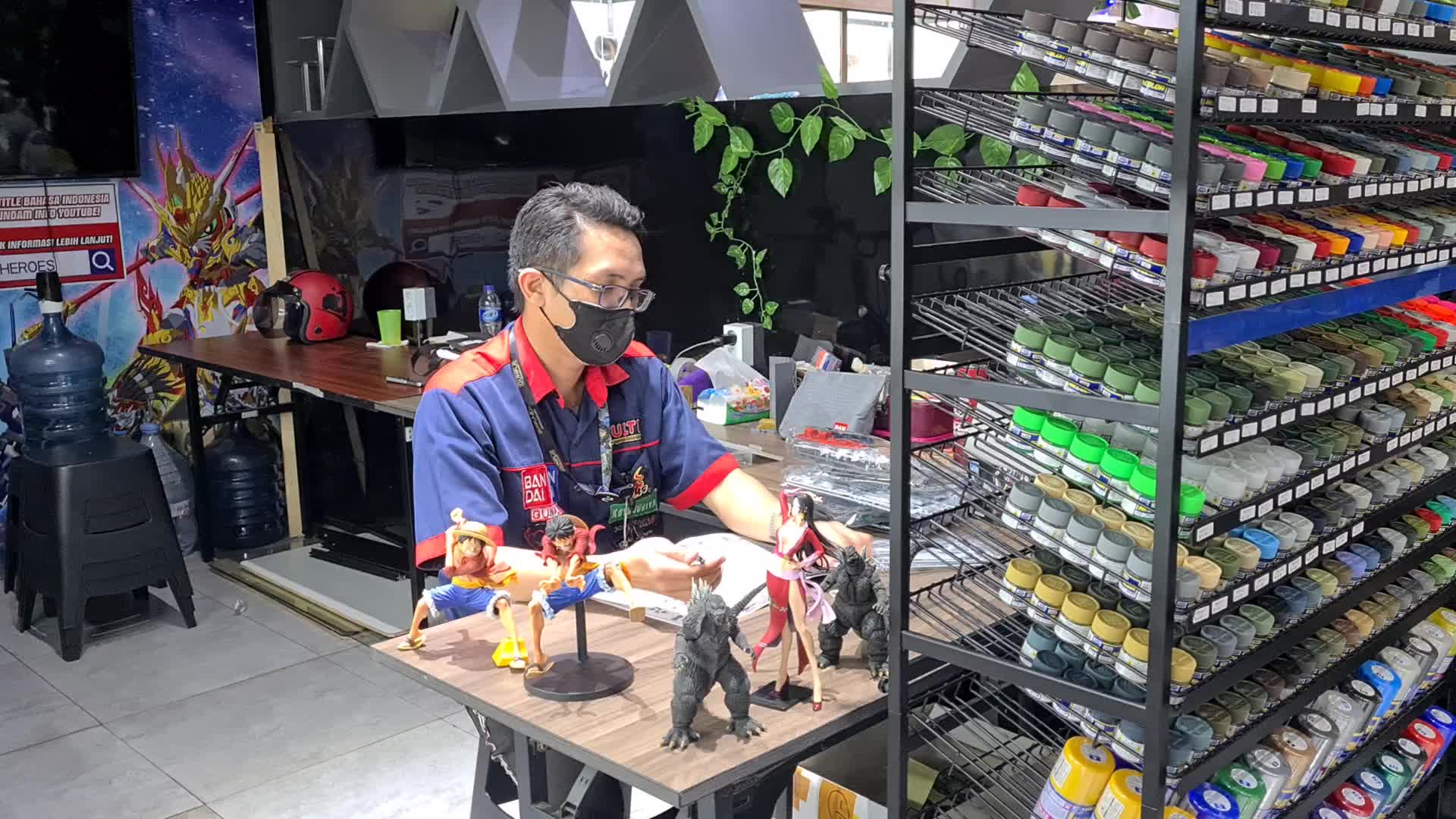 The biggest toy collection in Indonesia during the pandemic