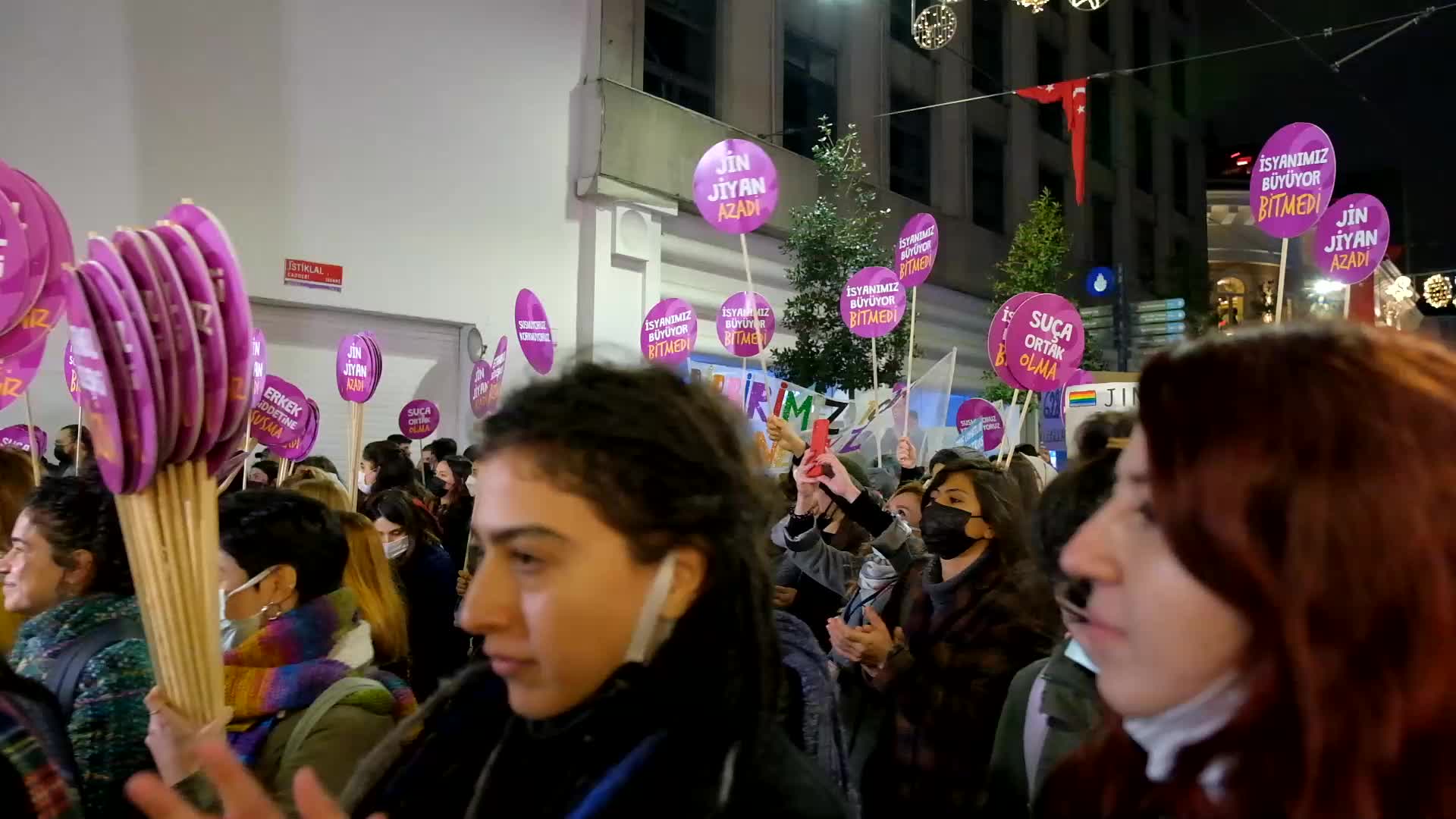 International Day For The Elimination Of Violence Against Women In Istanbul