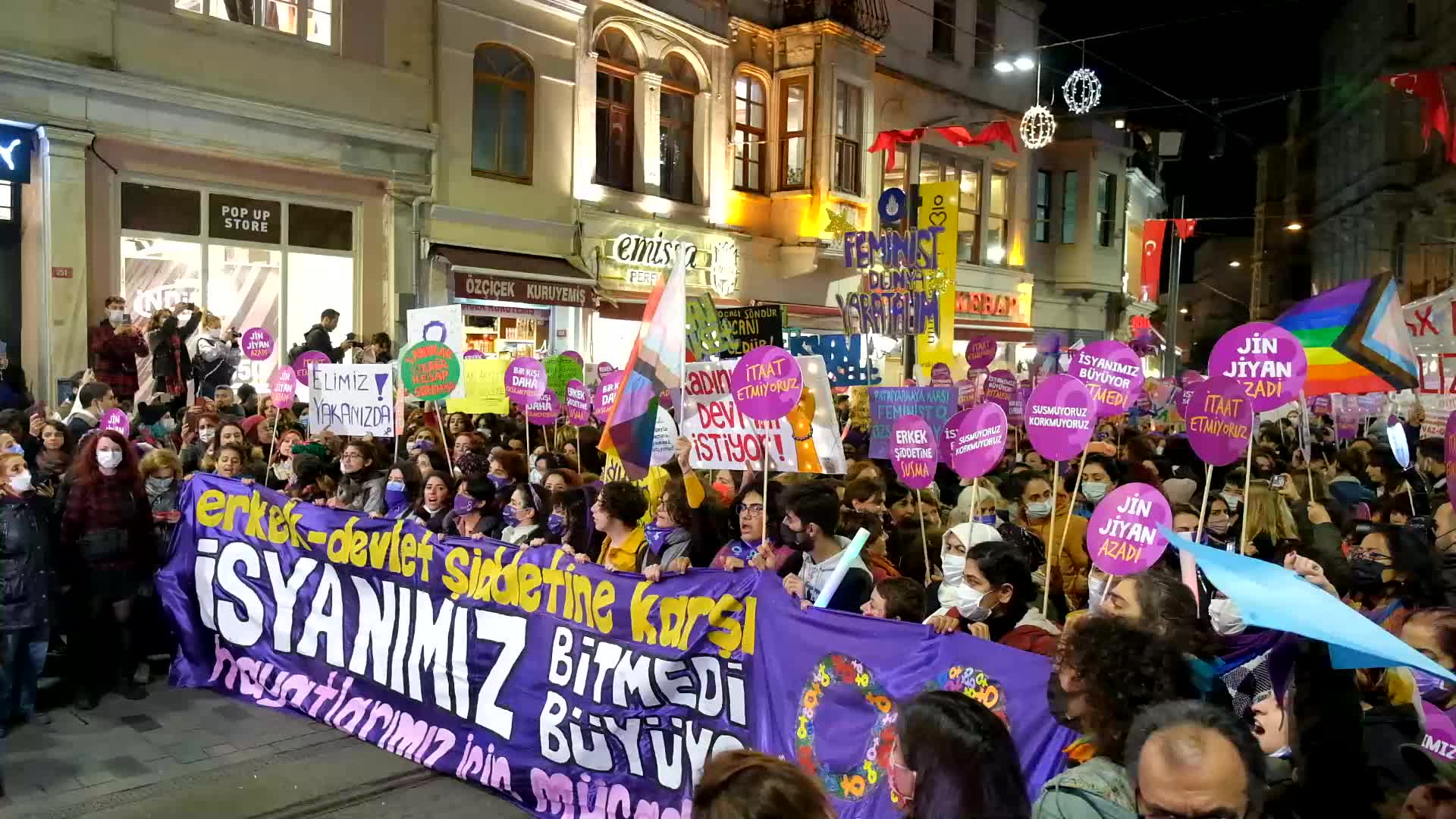 International Day For The Elimination Of Violence Against Women In Istanbul