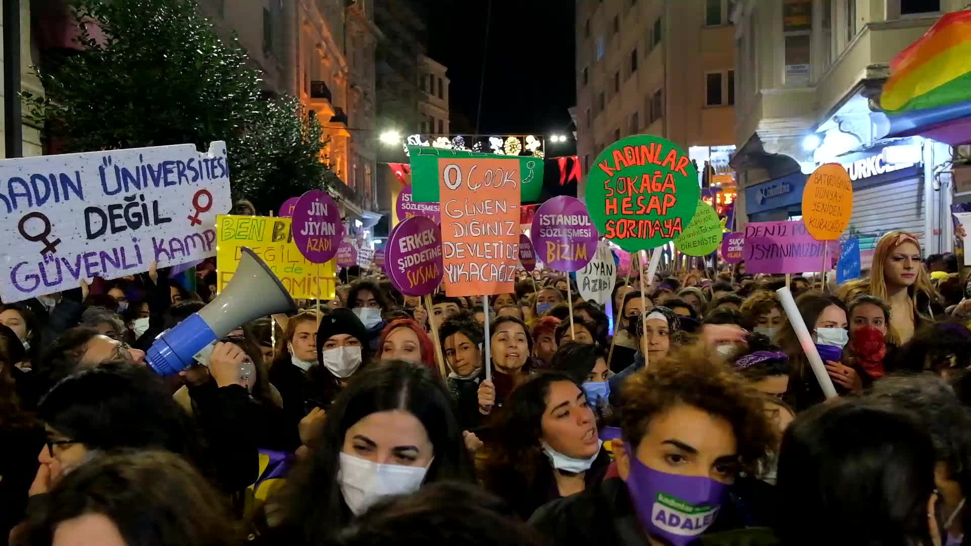 International Day For The Elimination Of Violence Against Women In Istanbul