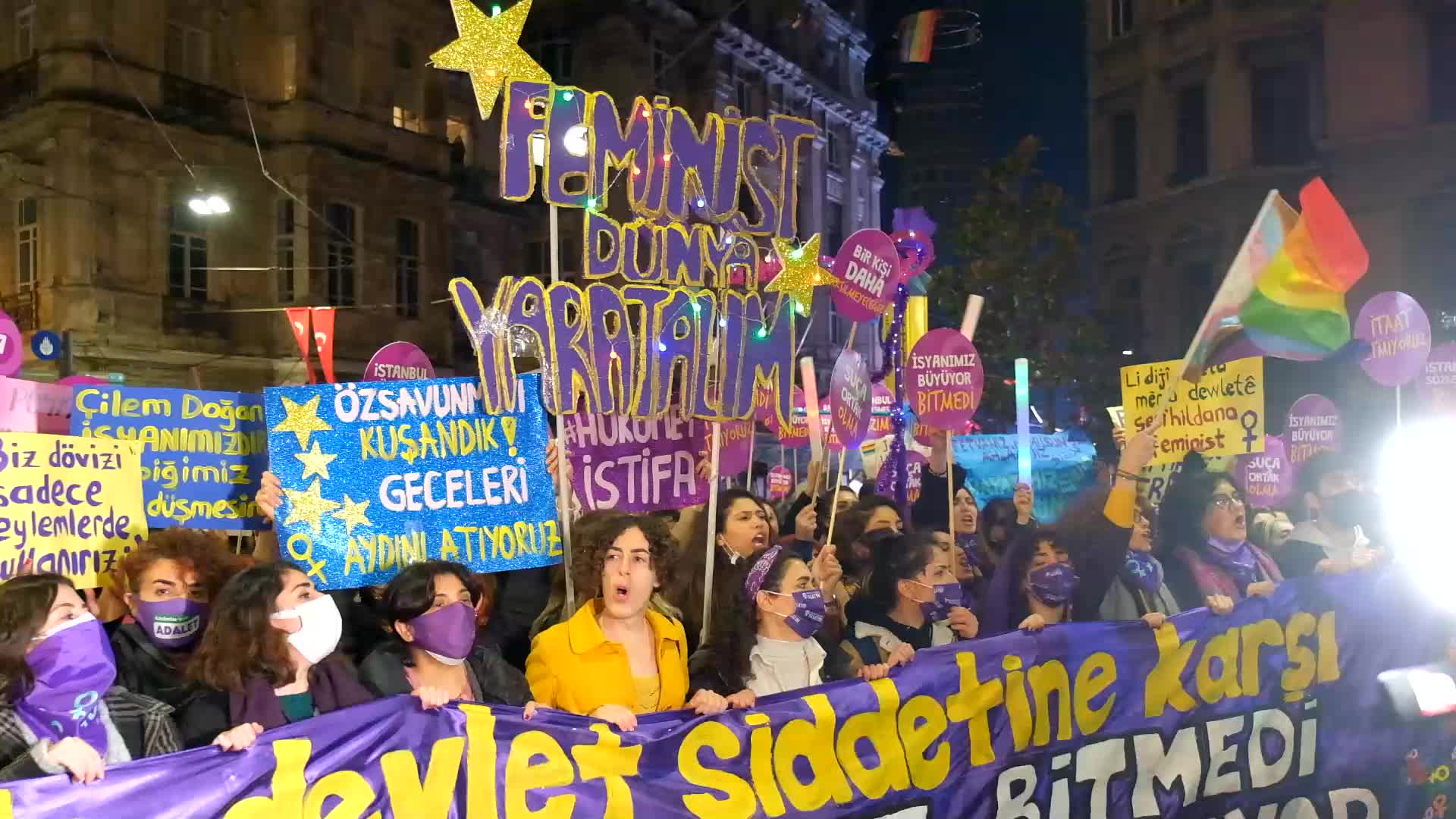 International Day For The Elimination Of Violence Against Women In Istanbul