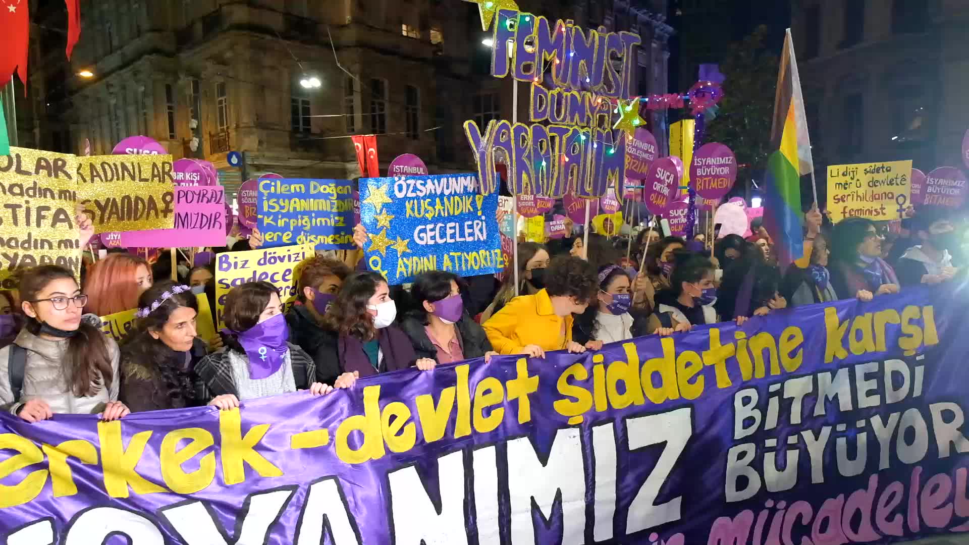 International Day For The Elimination Of Violence Against Women In Istanbul