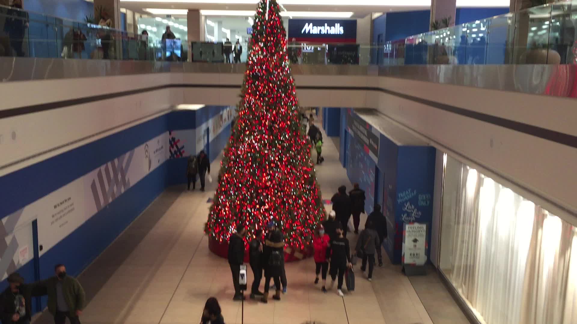 Christmas decorations in Toronto