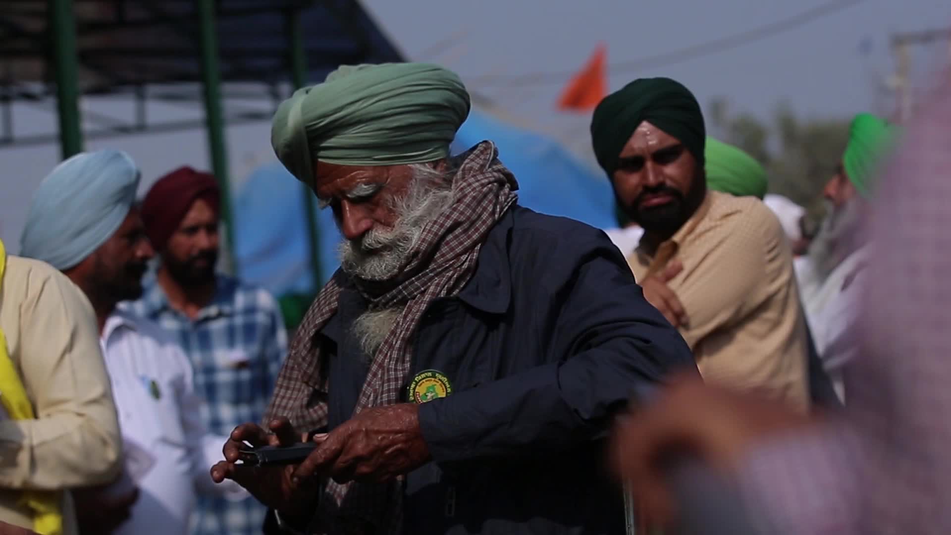 Farmers protest in India
