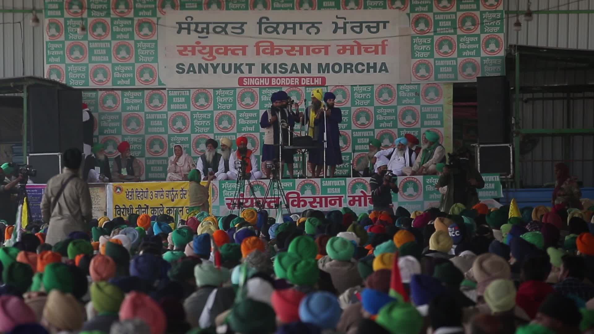 Farmers protest in India