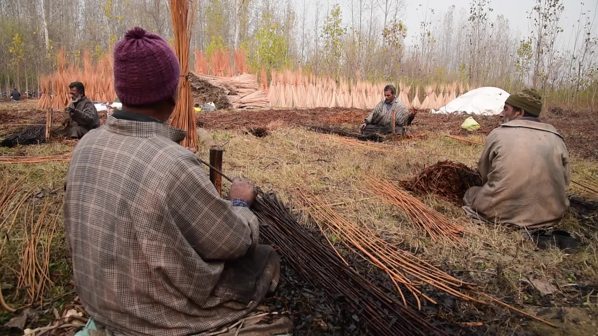 Daily life during cold day in Ganderbal