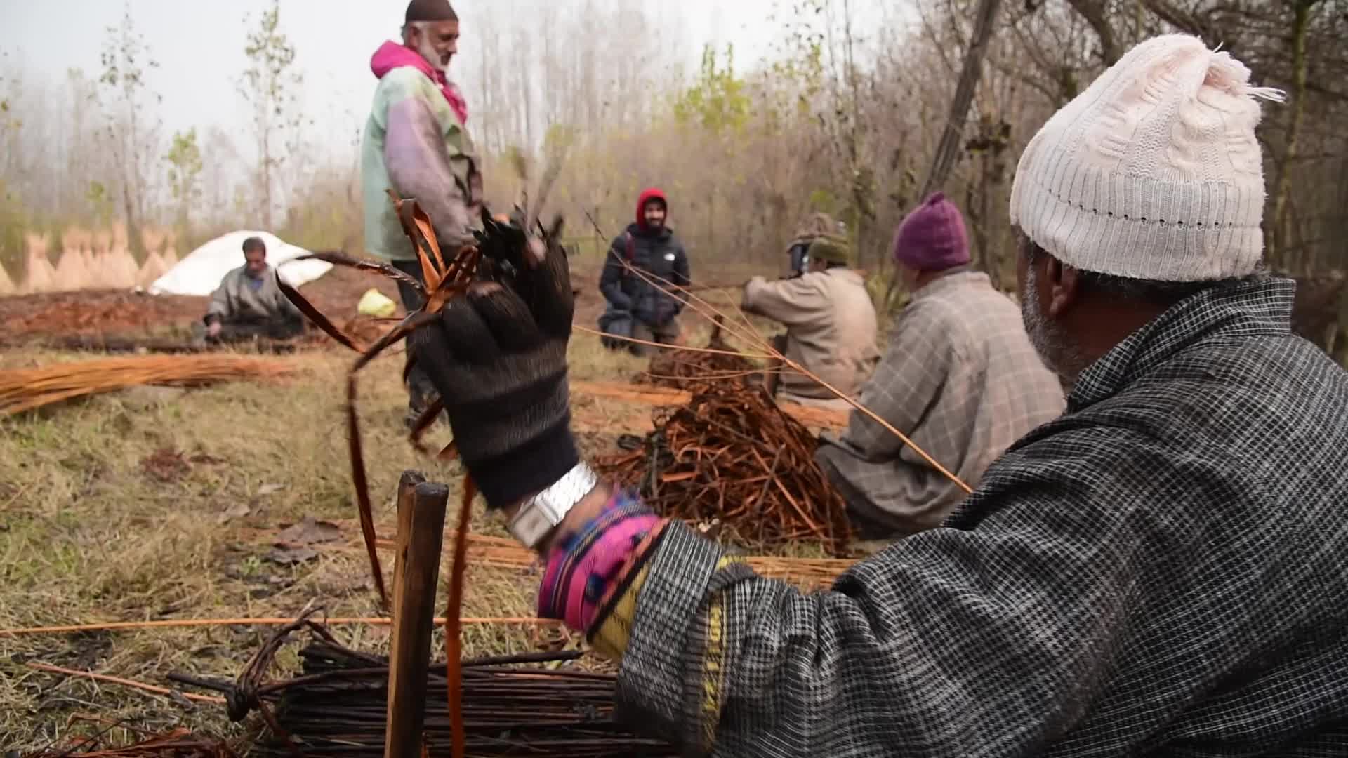 Daily life during cold day in Ganderbal